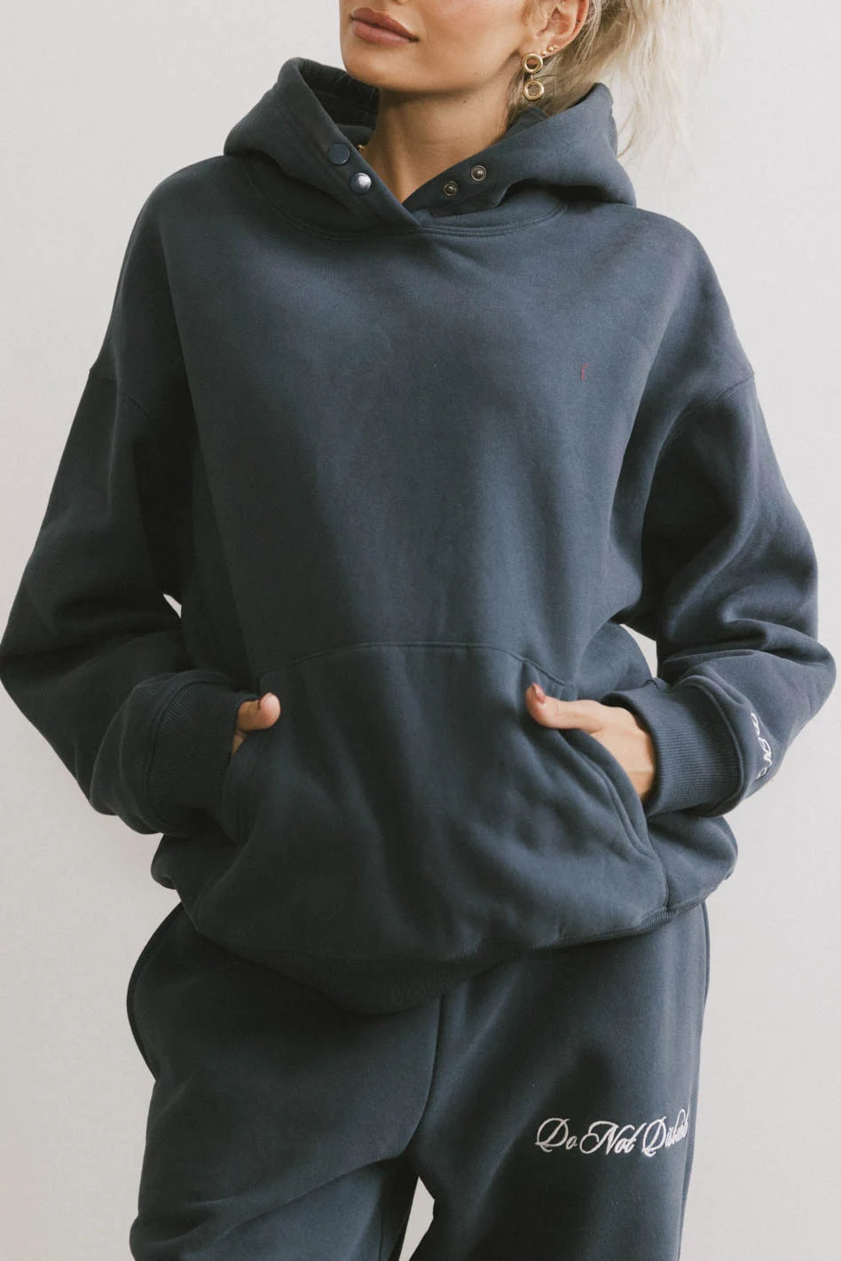 Comfortable Navy Do Not Disturb Sweatshirt - Cozy Pullover for Relaxing at Home, Lounging, or Running Errands