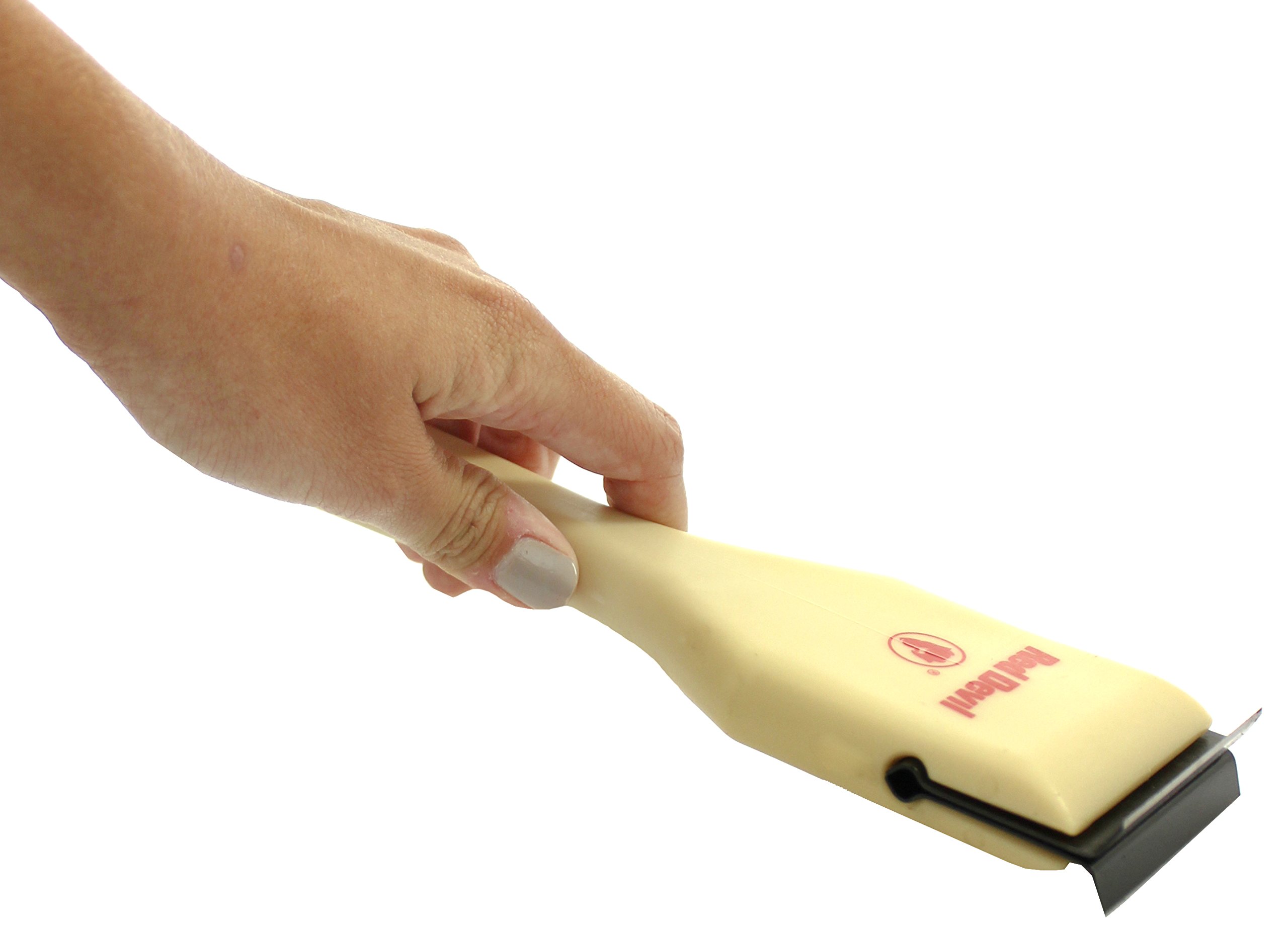 Red Devil 3050 2.5-Inch Paint Scraper - Premium Cranberry Color Paint Removal Tool for Home Improvement & DIY Projects - Perfect for Wall Prep, Window Frames & Furniture Refinishing