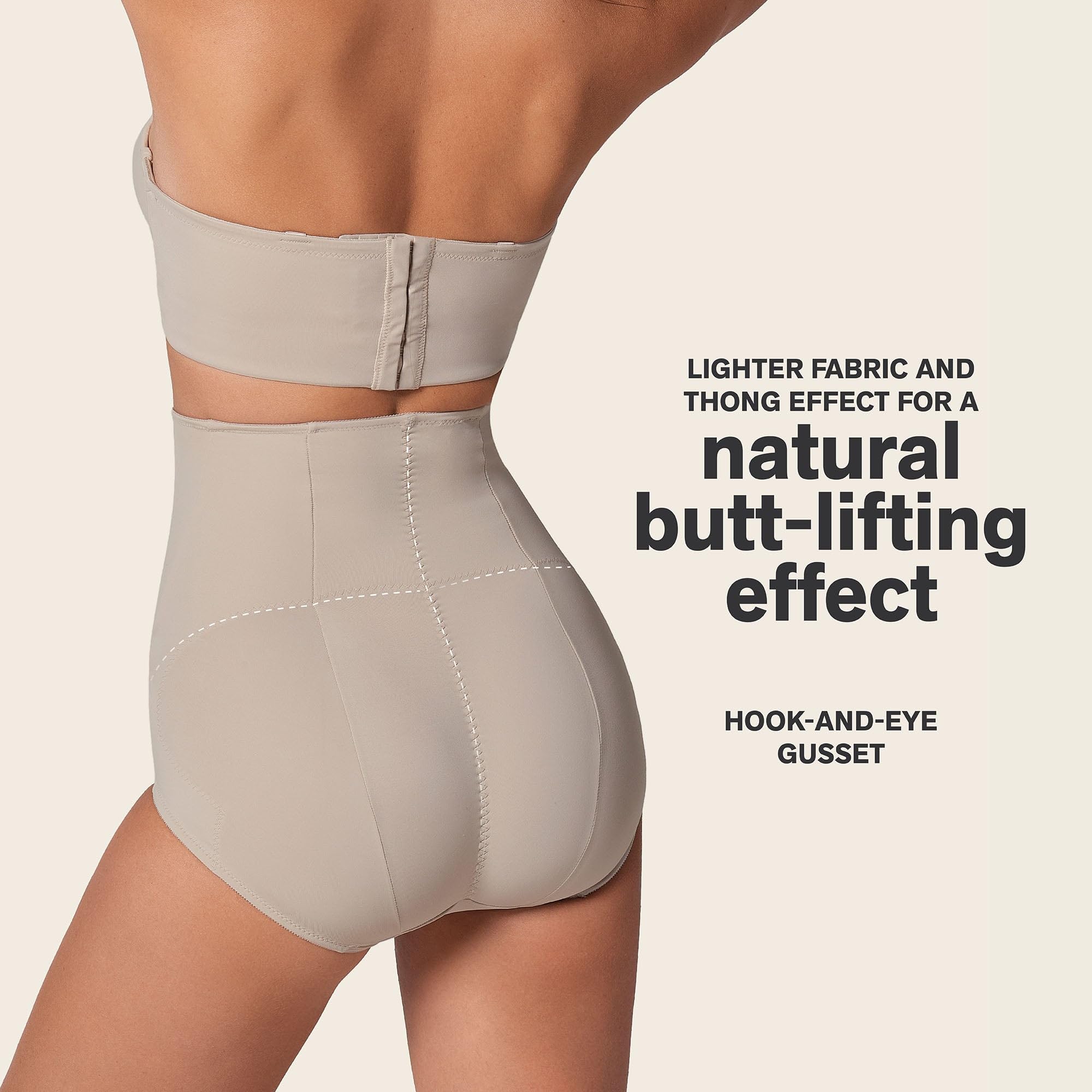 Leonisa Firm High Waisted Tummy Control Panty - Butt Lifting Shapewear for Women | Slimming Underwear for Everyday Wear & Special Occasions