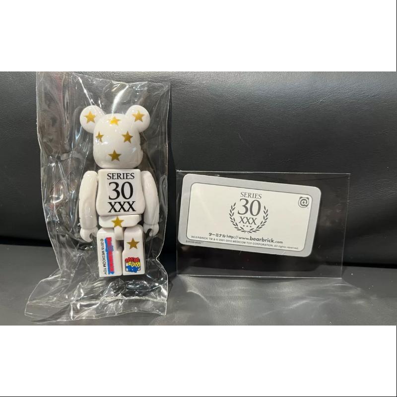 Bearbrick Series 30 SUPER Secret 30th Anniversary 100% Collectible Vinyl Art Toy - Limited Edition Figure for Display, Gift & Anime Fans Collection