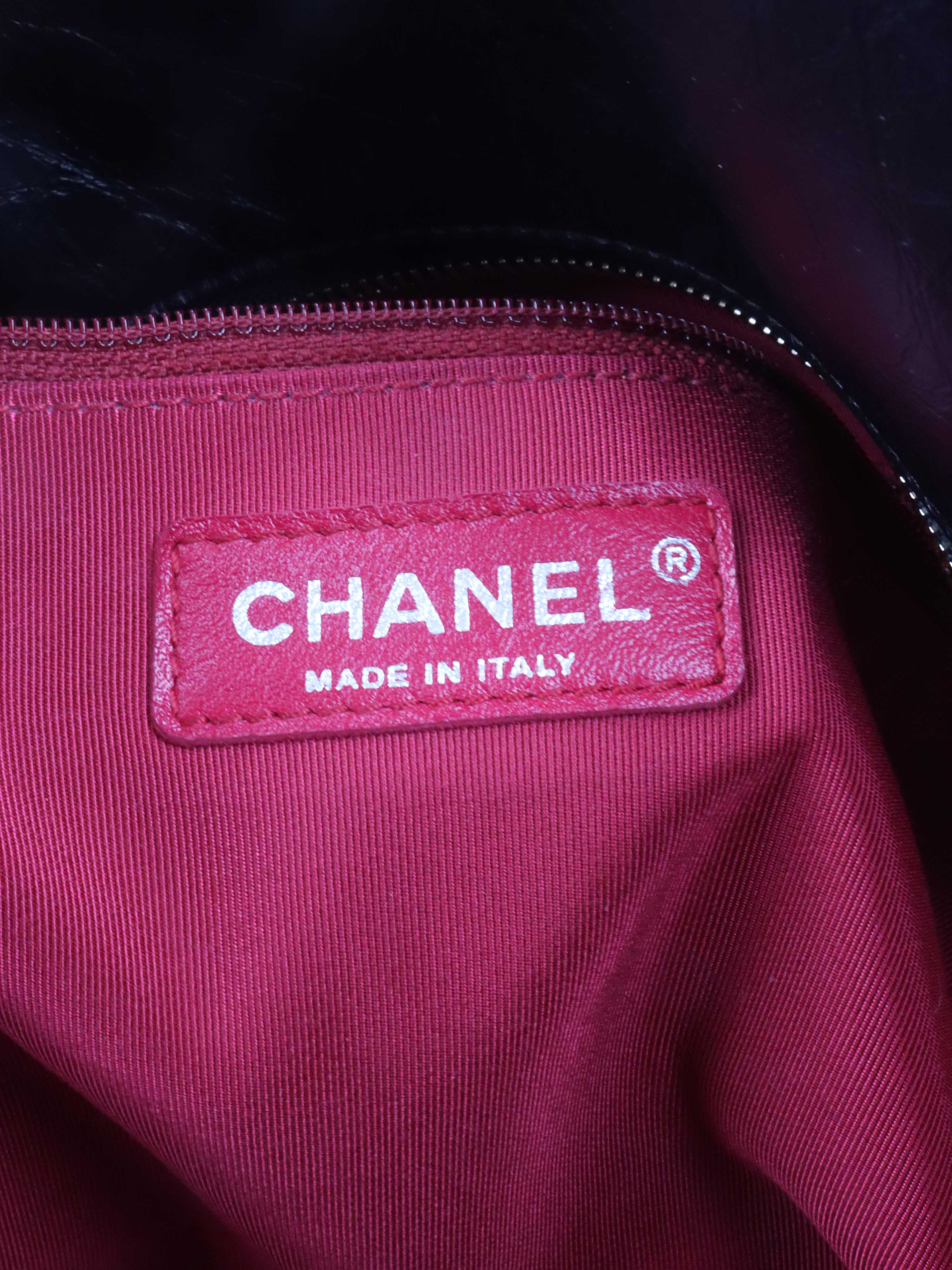 Chanel Black Gabrielle Top Handle Bag with Gold and Silver Hardware - Luxury Designer Handbag for Women, Perfect for Parties, Work, and Everyday Use