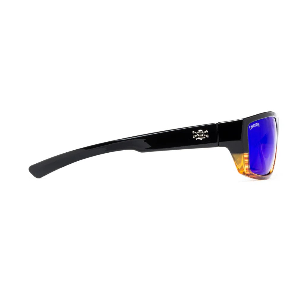 Calcutta Shock Wave Polarized Sunglasses for Men & Women - UV Protection Fishing & Driving Shades - Sporty Outdoor Eyewear for Beach, Boating, and Cycling