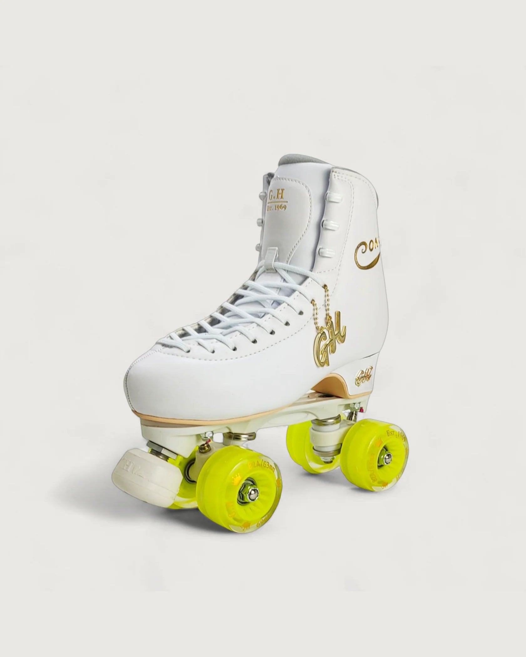 GH Street Pony Quad Roller Skates for Women & Men - Adjustable Outdoor & Indoor Roller Skates with Light Up Wheels - Perfect for Rink, Park, Fitness & Retro Style Skating