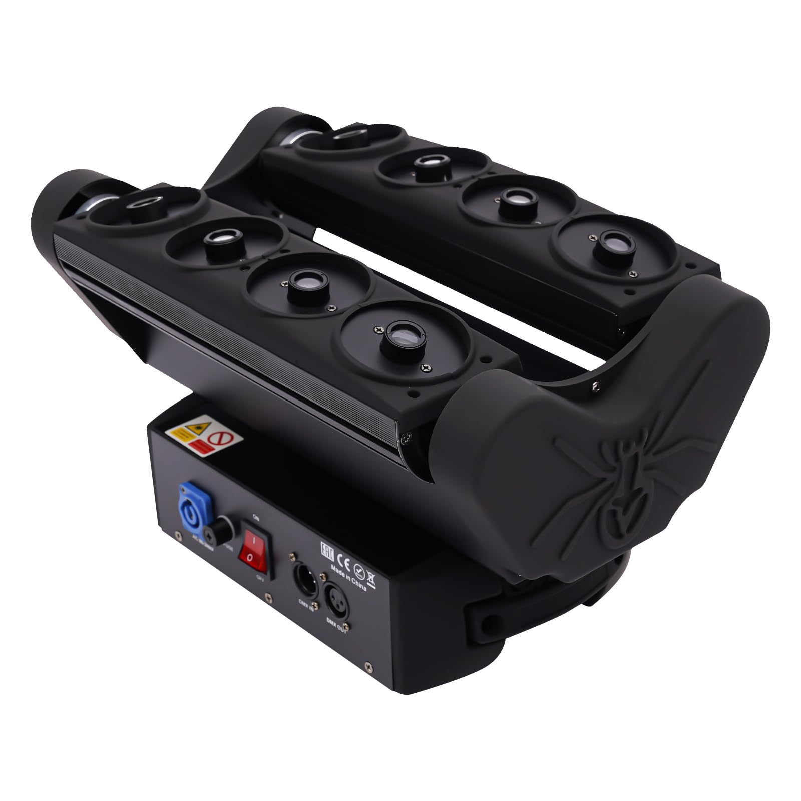 RGB DMX Moving Head Beam Light - 8 Eye Bar Light for DJ, KTV, Club & Stage - Sound Activated Party Lighting (110V) | Perfect for Weddings, Concerts, Festivals & Nightclub Events