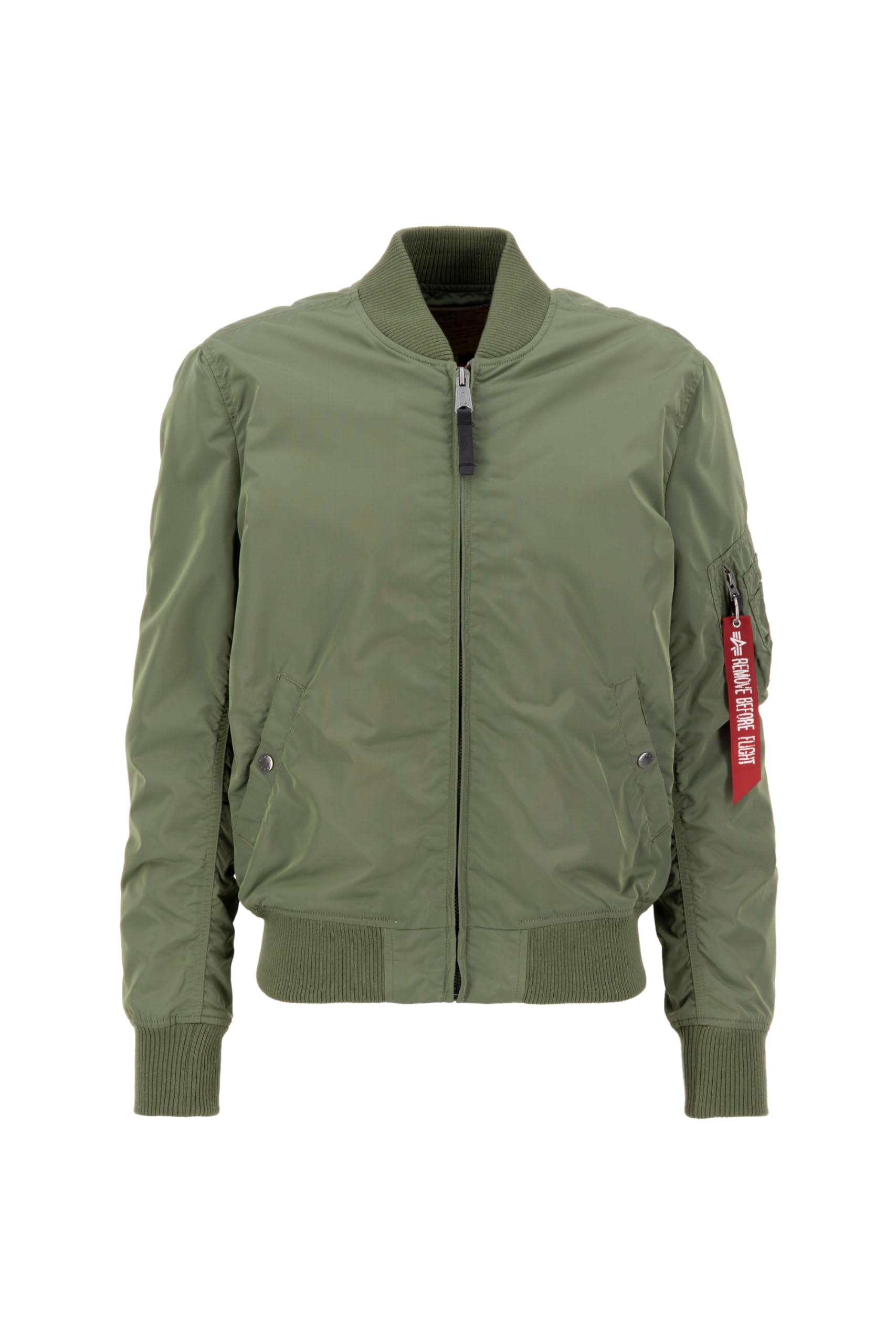 Alpha Industries Men's MA1 TT Bomber Jacket - Sage Green XXL - Military Style Aviator Coat for Casual Wear & Outdoor Adventures