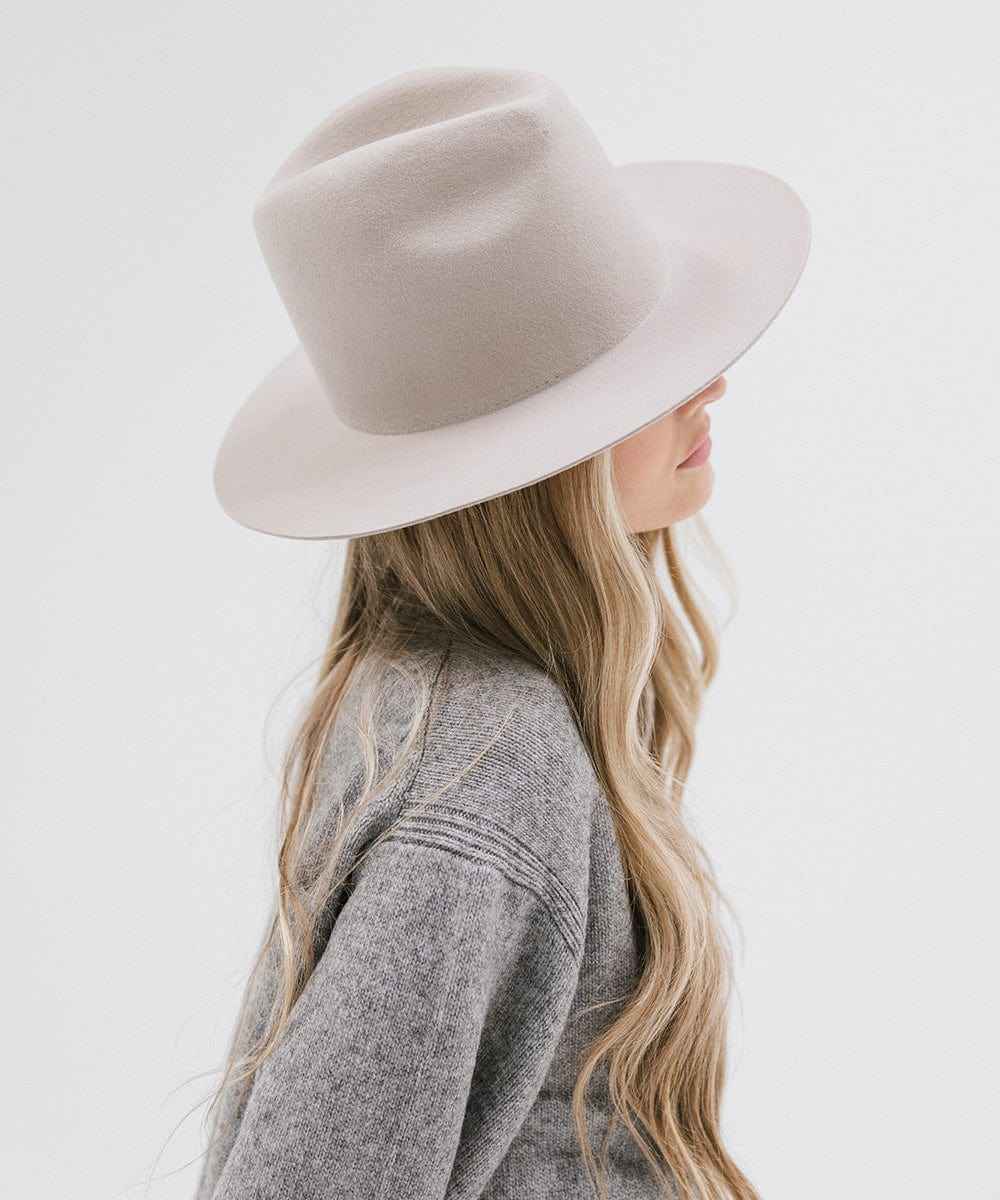 Billie Tall Fedora Hat for Women - Stylish Wide Brim Sun Hat with Adjustable Band - Perfect for Outdoor Events, Beach Vacations & Fashion Accessories