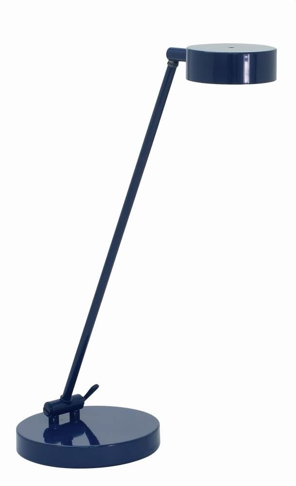 House of Troy G450-NB Adjustable LED Desk Lamp in Navy Blue - Perfect for Home Office, Study & Reading with Modern Lighting Solutions