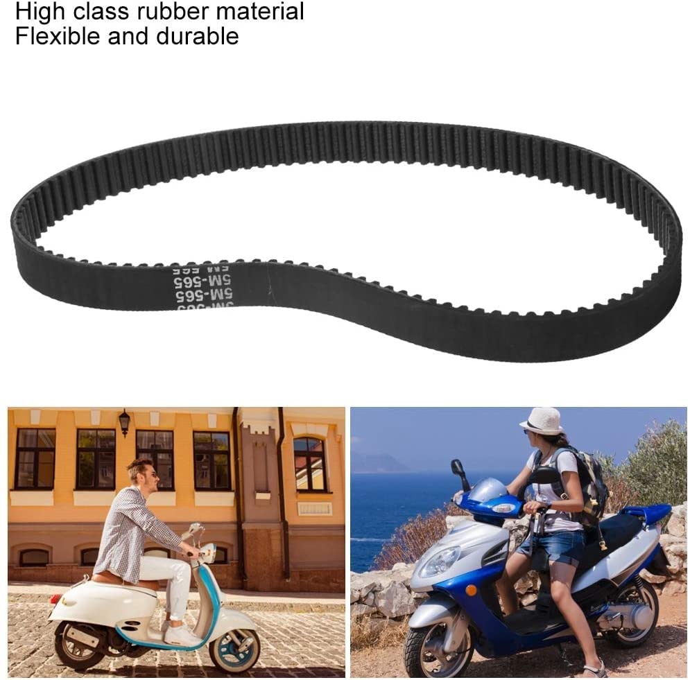 High-Quality Electric Scooter Timing Belt - Durable Rubber Transmission Belt Replacement for Electric Car & Scooter - Perfect for Commuting, Urban Travel & DIY Repairs