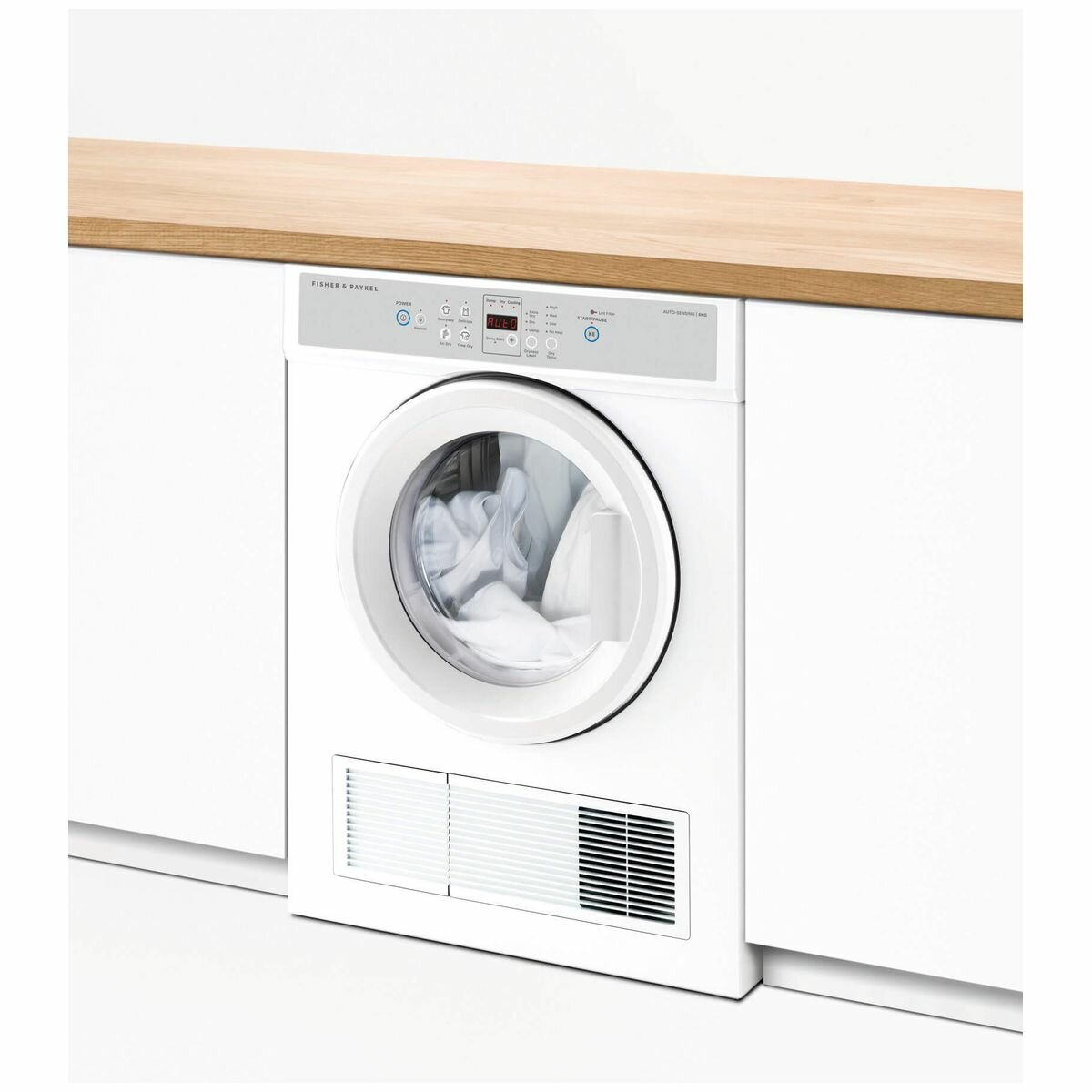 Fisher & Paykel Series 3 6kg Vented Dryer DE6060M2 - Energy Efficient Clothes Dryer for Home Laundry Room | Perfect for Apartments & Small Spaces