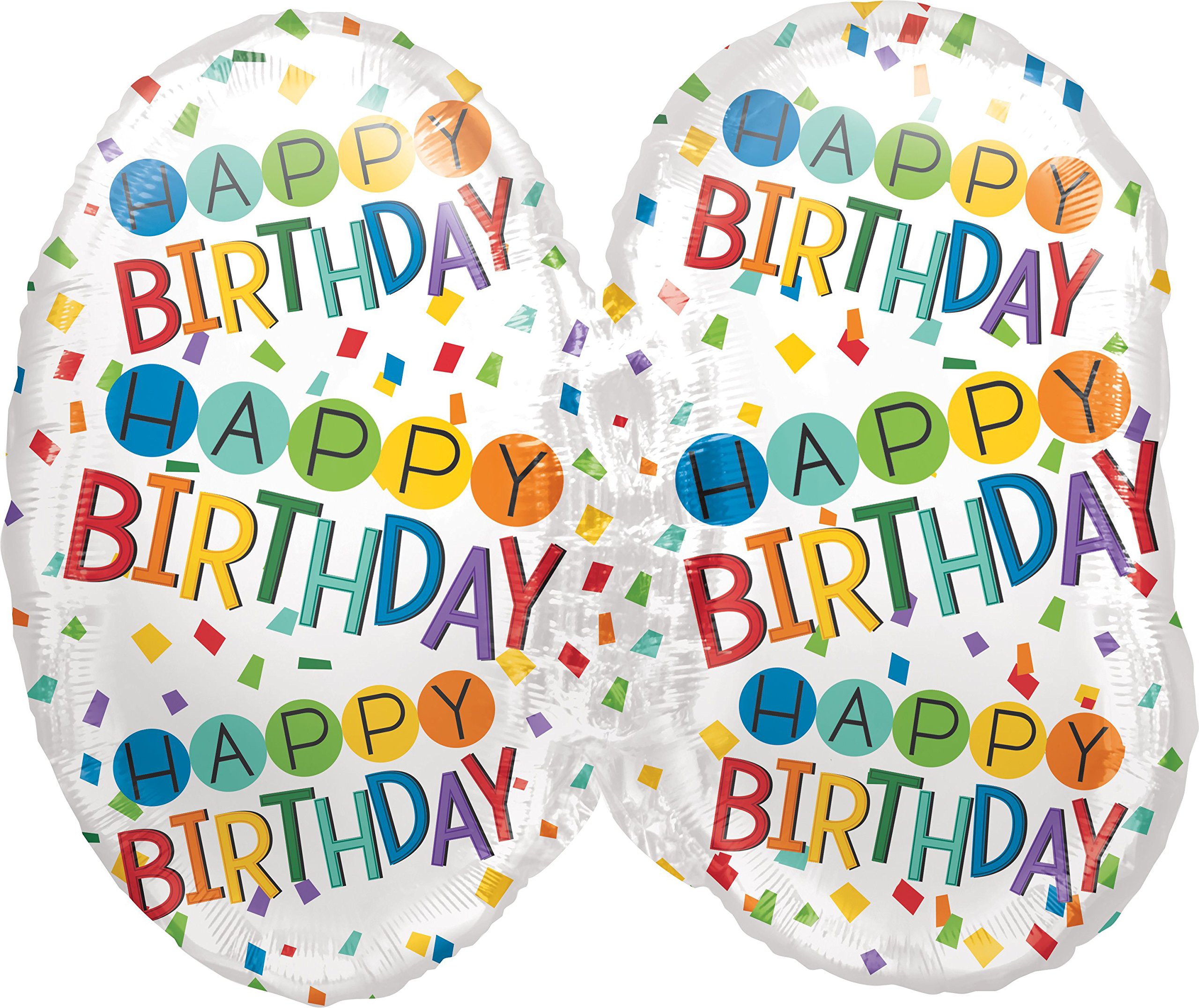 60th Birthday Rainbow Balloon - 25 Inch Large Latex Balloon for Party Decorations, Anniversary Celebrations & Milestone Events