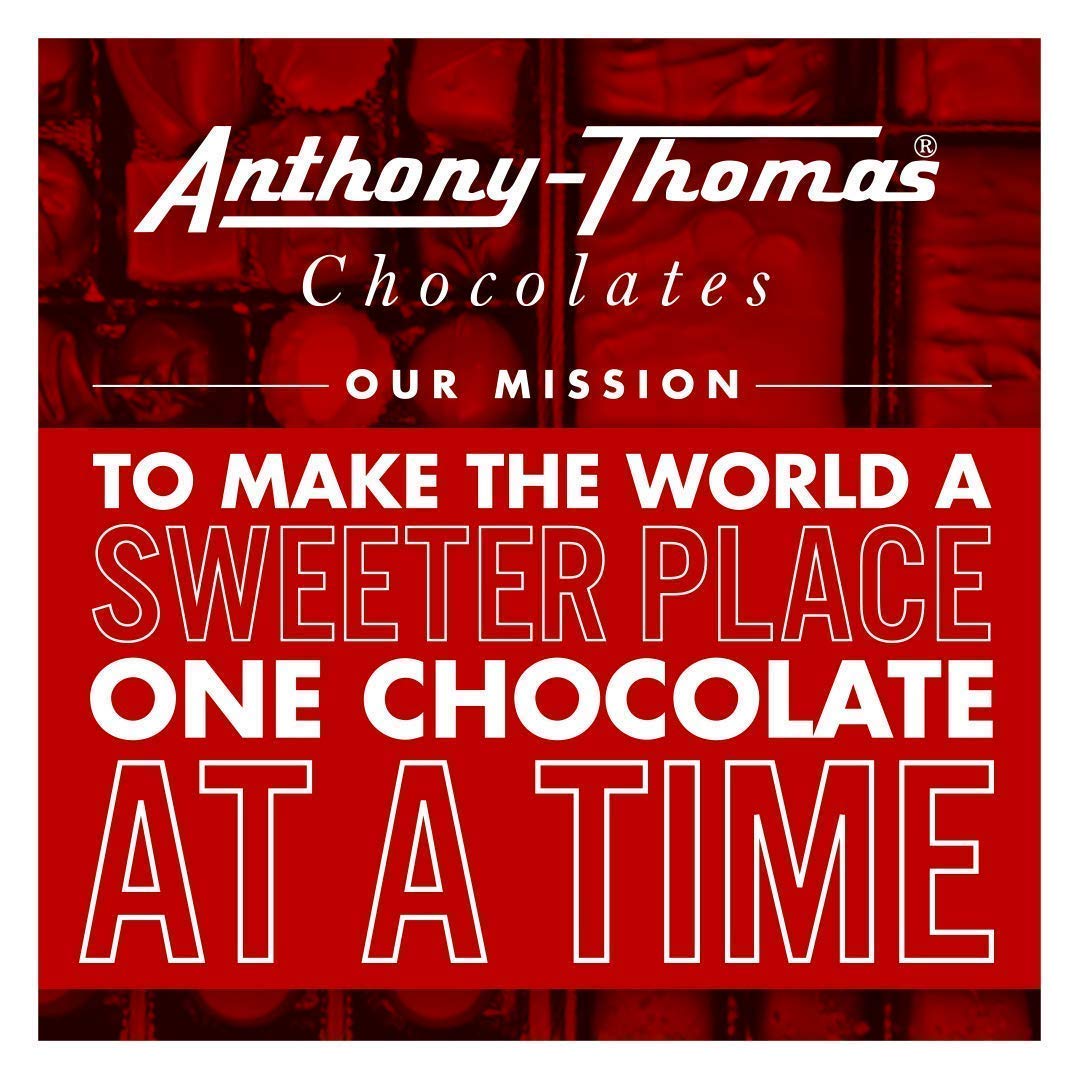 Anthony-Thomas Peanut Butter & Milk Chocolate Buckeyes - Ohio State Buckeyes Gift Box (60 Count) | Delicious Chocolate Covered Peanut Butter Balls - Perfect for Game Day Snacks, Holiday Gifts & Office Treats
