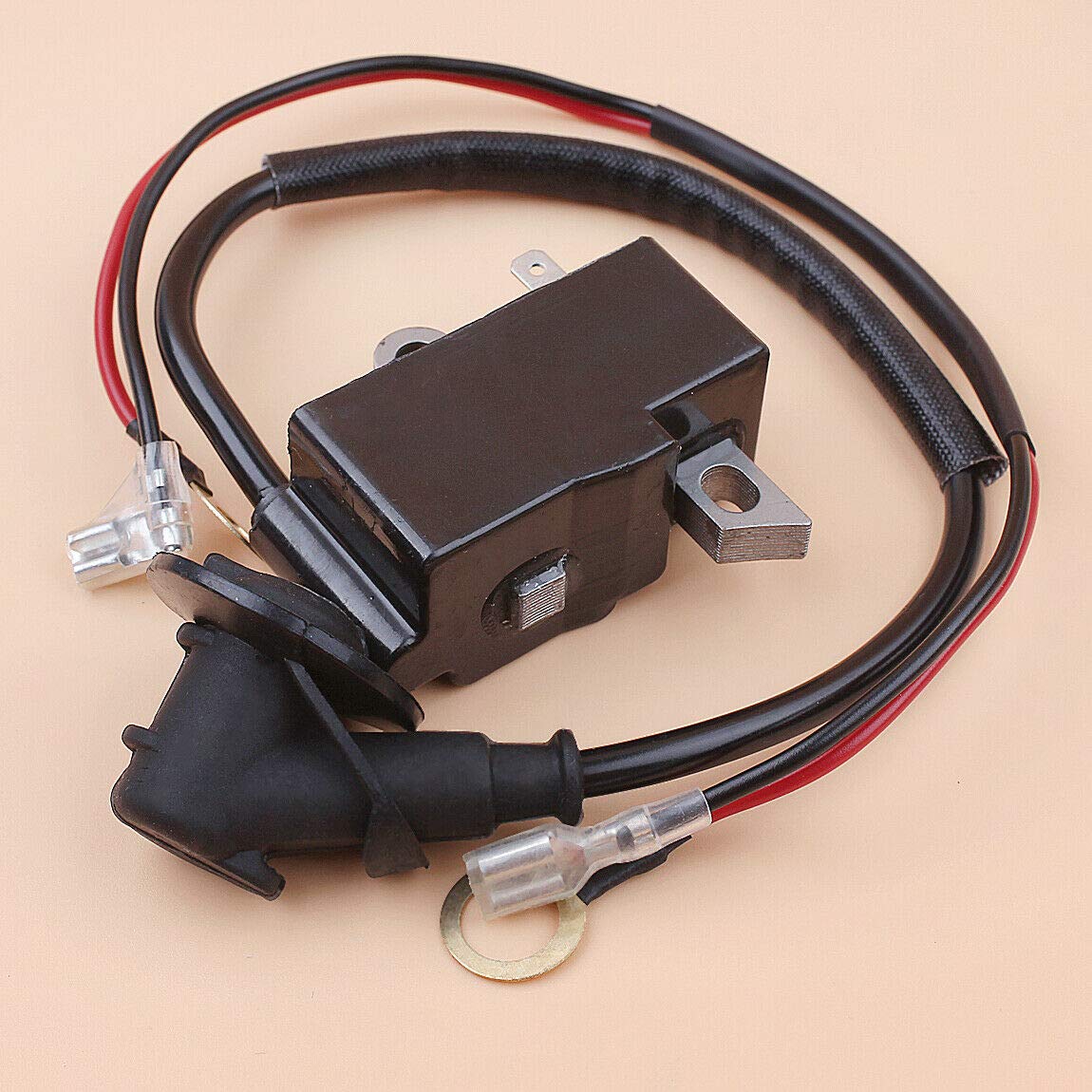 Stihl TS410 TS420 TS 410 Cut Off Saw Ignition Coil Module Replacement Parts Set 4238 400 1301 - Compatible with Concrete Saws & Power Tools for Construction & Demolition Work