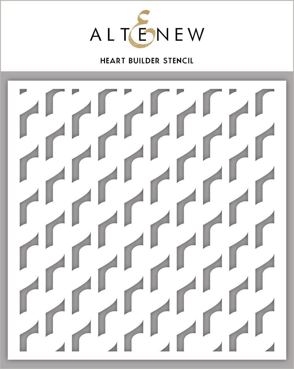 Heart Builder Stencil - DIY Craft Template for Woodworking, Painting & Home Decor - Perfect for Valentine's Day, Weddings & Romantic Gifts