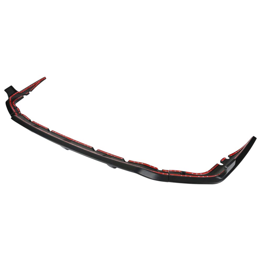 IKON MOTORSPORTS Rear Diffuser for 2019-2023 BMW X7 G07 M Sport | 3PC ABS Plastic Black Primer Lower Bumper Lip Splitters | Enhances Aerodynamics & Style for Street & Track Performance