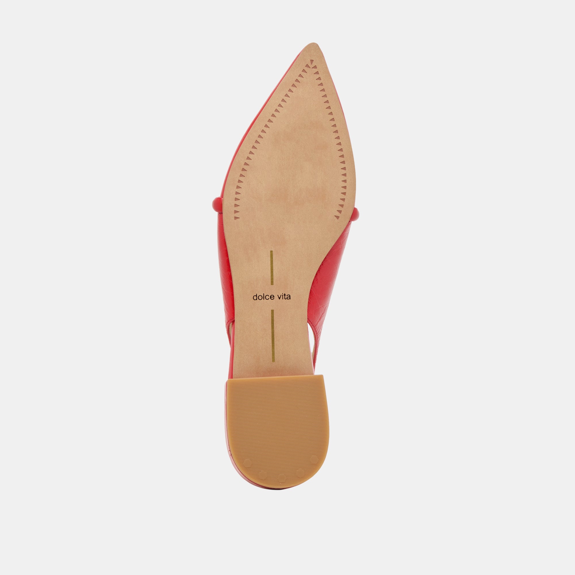 PAYGE Women's Flats - Crinkle Patent Leather Slip-On Shoes with Chili Red Color | Comfortable & Stylish for Work, Casual Wear & Daily Outfits