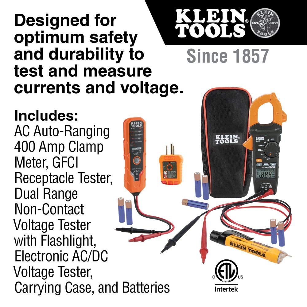 Klein Tools Kit - Hand & Voltage Tester for Electricians