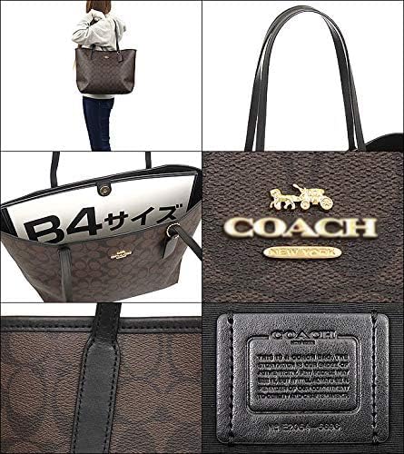 Coach Signature Town Tote for Women - Stylish Leather Handbag with Shoulder Strap - Perfect for Work, Travel & Everyday Use