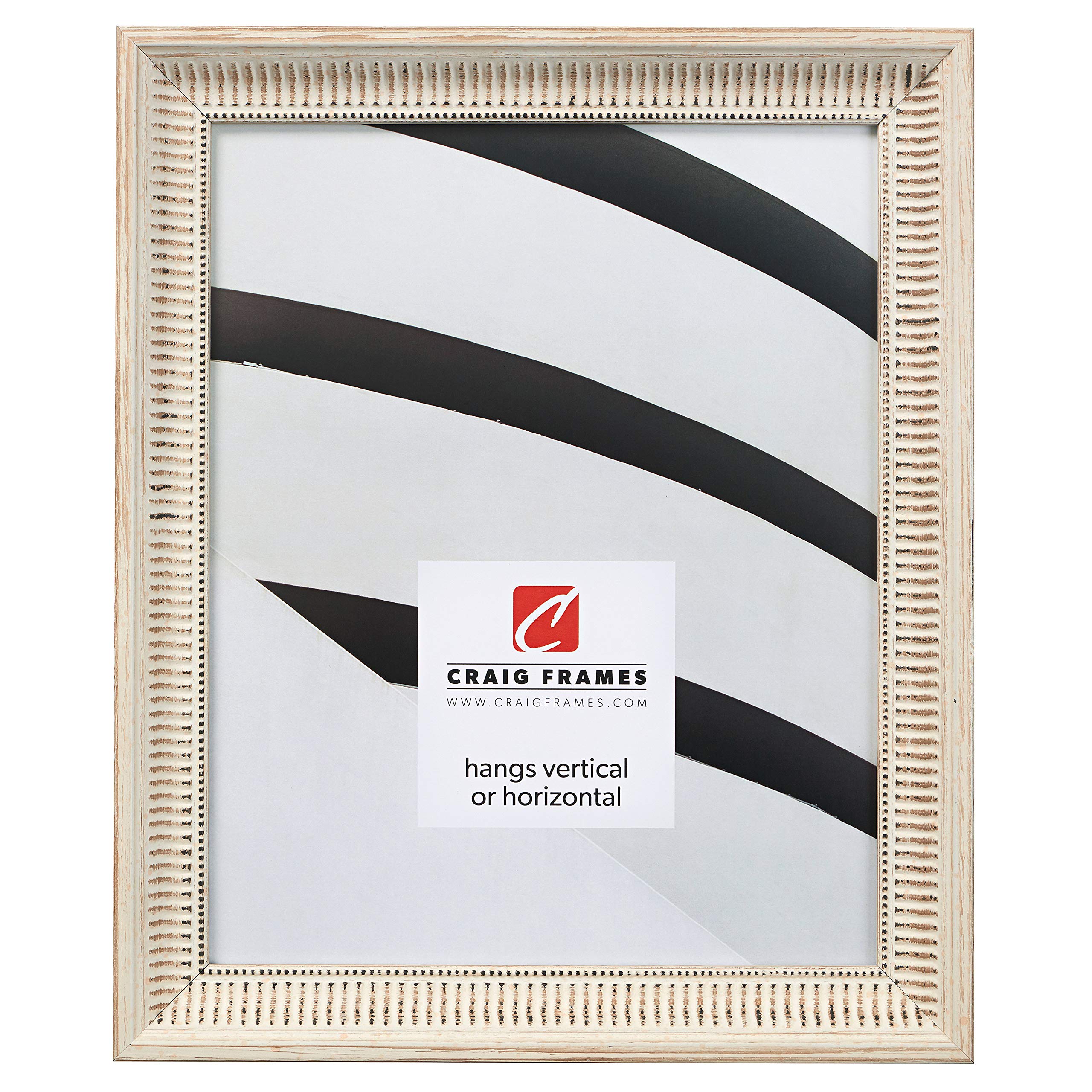 Craig Frames Luella - Elegant Ornate Wooden Picture Frame 20x24 Inch in Off-White | Perfect for Wall Art, Family Photos & Home Decor