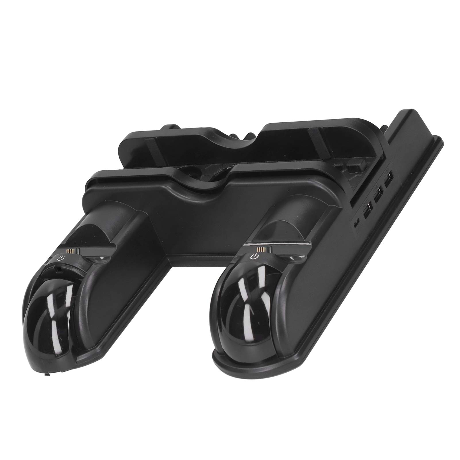 PS4 Slim Cooling Stand with Dual Controller Charger - Cooling Fan for PS4 Slim & Pro - Perfect for Gaming Marathons & Long Sessions