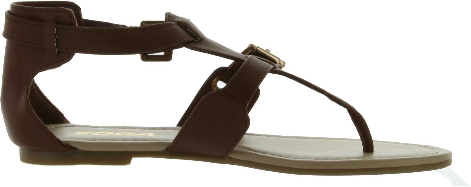 Women's Closed Back Thong Sandals - Comfortable & Stylish Soda Carpen Flip Flops for Beach, Pool, and Summer Outfits