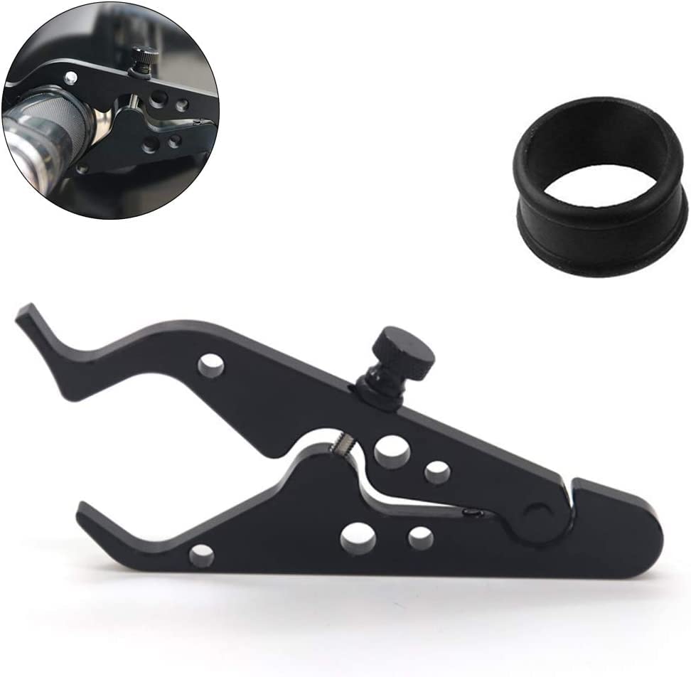 Universal Motorcycle Cruise Control Throttle Clamp - Silicone Ring Throttle Assist Wrist Support for Long Rides, Highway Cruising, and Touring