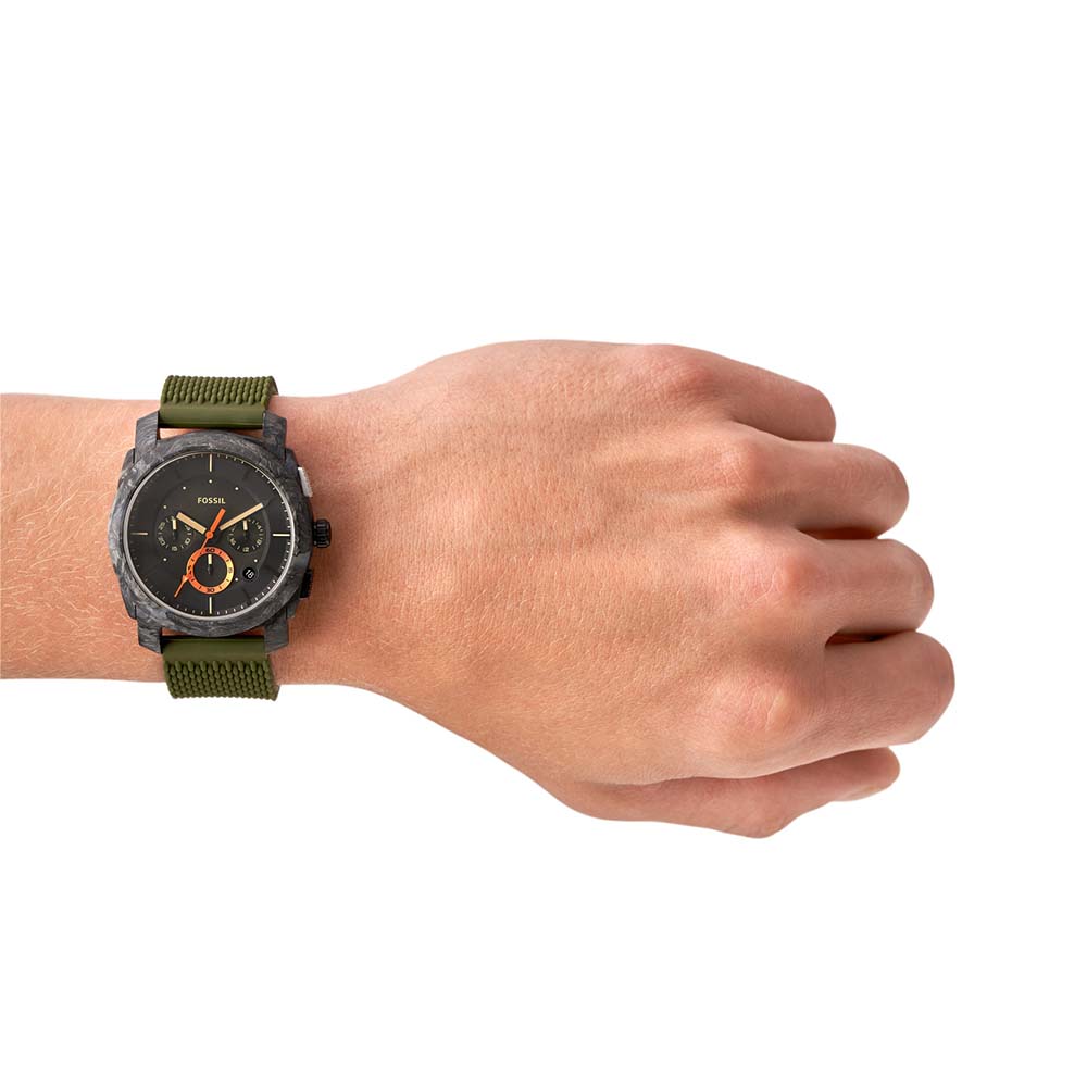 Fossil Machine FS5872 Men's Chronograph Watch - Stylish Analog Quartz Watch for Business, Casual & Everyday Wear