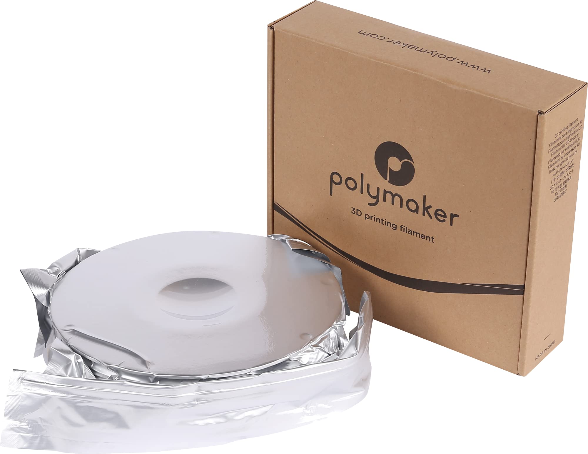 Polymaker PolySmooth PVB 3D Printer Filament 1.75mm - 750g Yellow Filament Spool | Easy Printing Like PLA | IPA Alcohol Smoothing Compatible with Polysher | Ideal for Prototyping, Cosplay Props & Artistic Models
