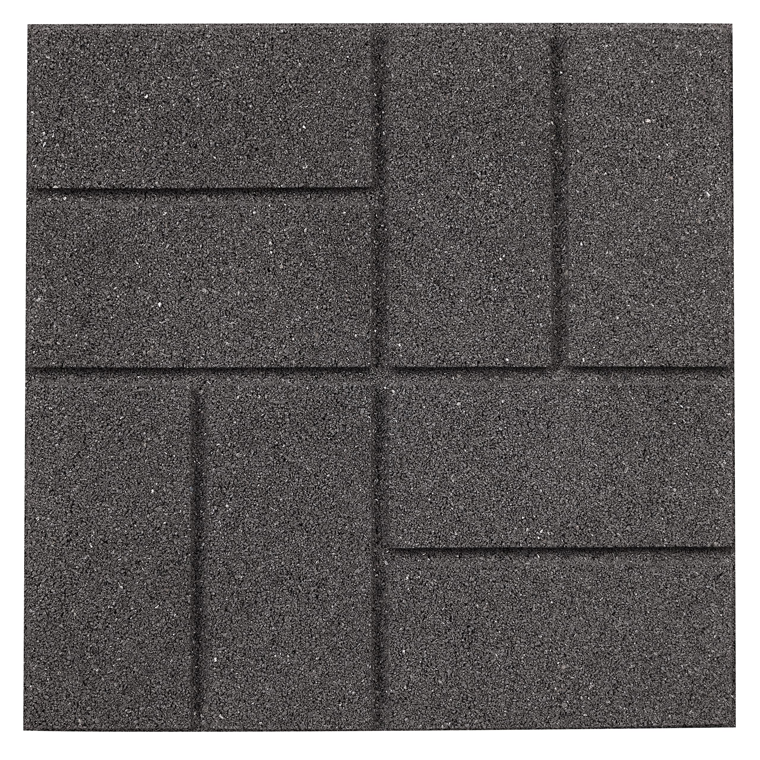 Rubberific Dual-Sided Rubber Paver Tile - 16