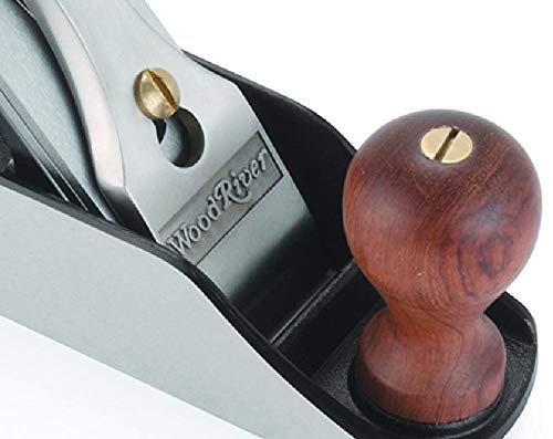 Premium WOODRIVER #3 Smoothing Bench Plane - High-Quality Woodworking Hand Tool for Fine Finishing | Perfect for Cabinet Making, Furniture Restoration & DIY Wood Projects