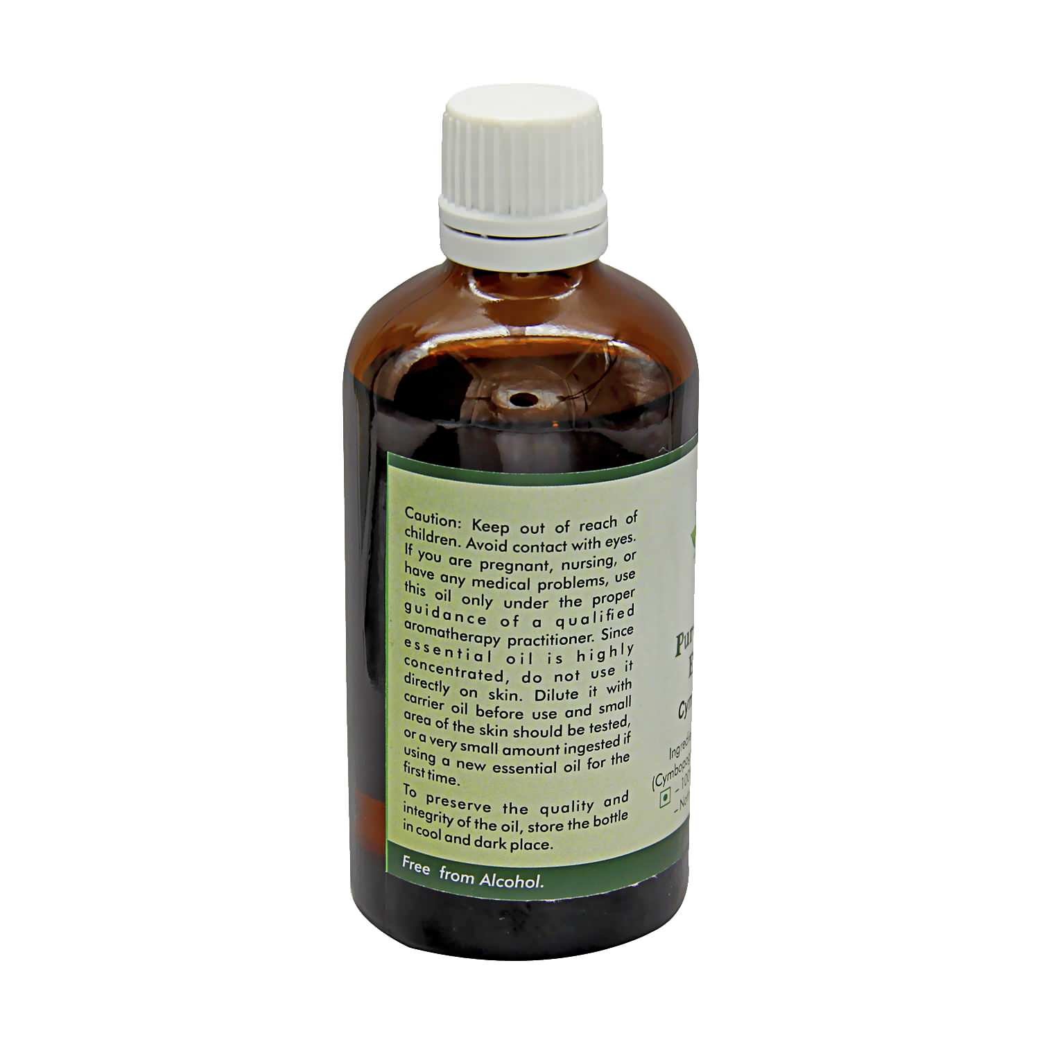 Pure Lemongrass Essential Oil (Cymbopogon Citratus) - 10ml Natural Aromatherapy Oil for Diffuser, Massage & Relaxation | RV Essential Therapeutic Grade
