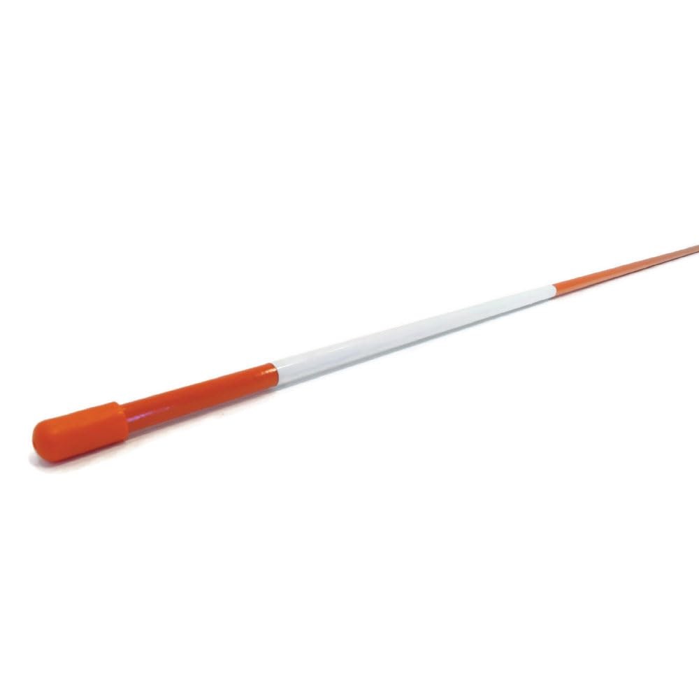 500 Pack 5/16 Inch Fiberglass Pathway Markers - Flexible & Durable Tapered Stakes for Landscaping, Gardening, and Construction Site Marking