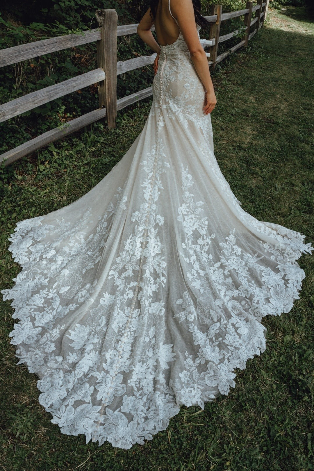 Martina Liana 1301 Wedding Dress - Elegant Lace Bridal Gown for Church Ceremony & Formal Reception