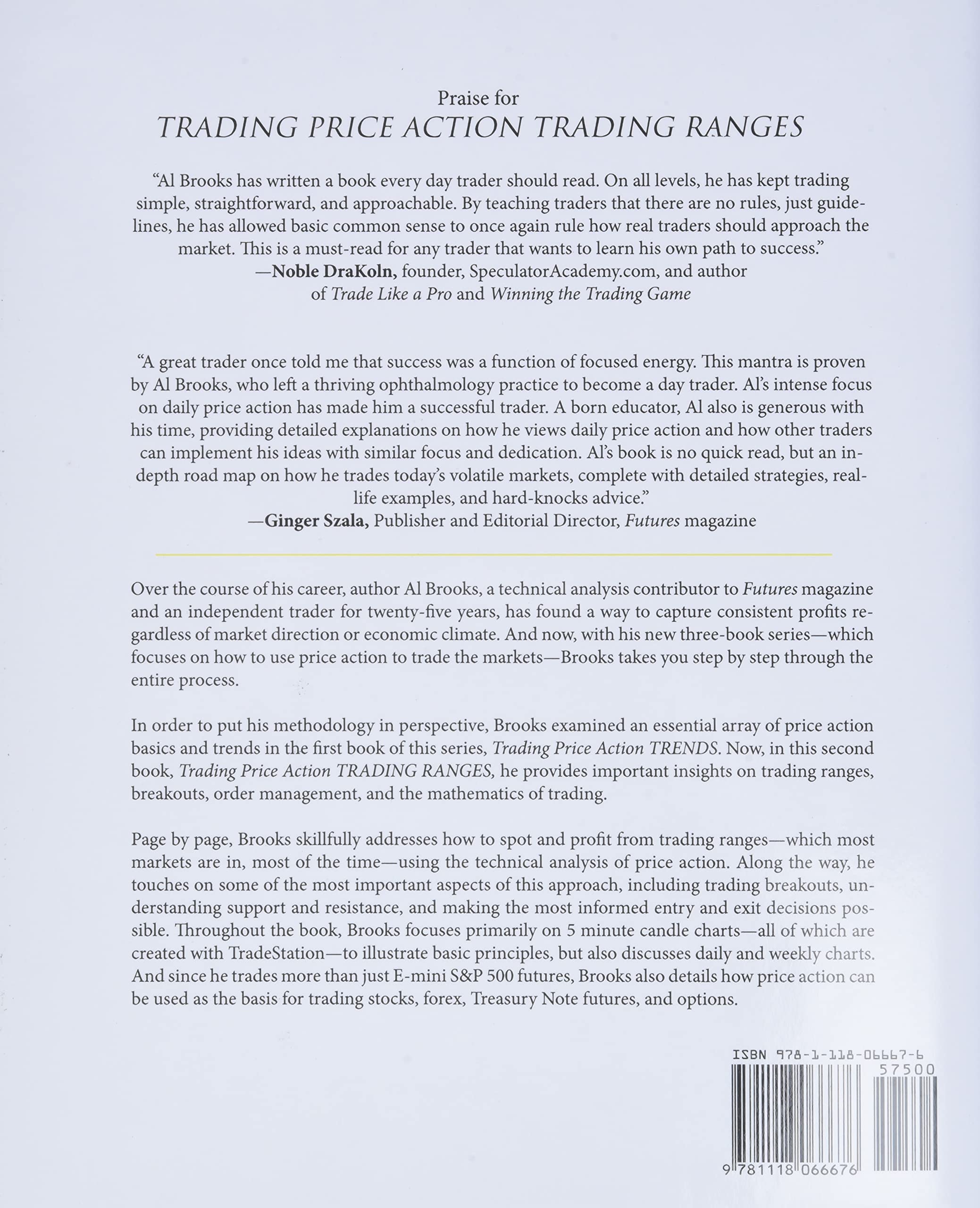 Trading Price Action Trading Ranges: Technical Analysis of Price Charts Bar by Bar for Professional Traders | Forex, Stocks & Crypto Trading Strategies