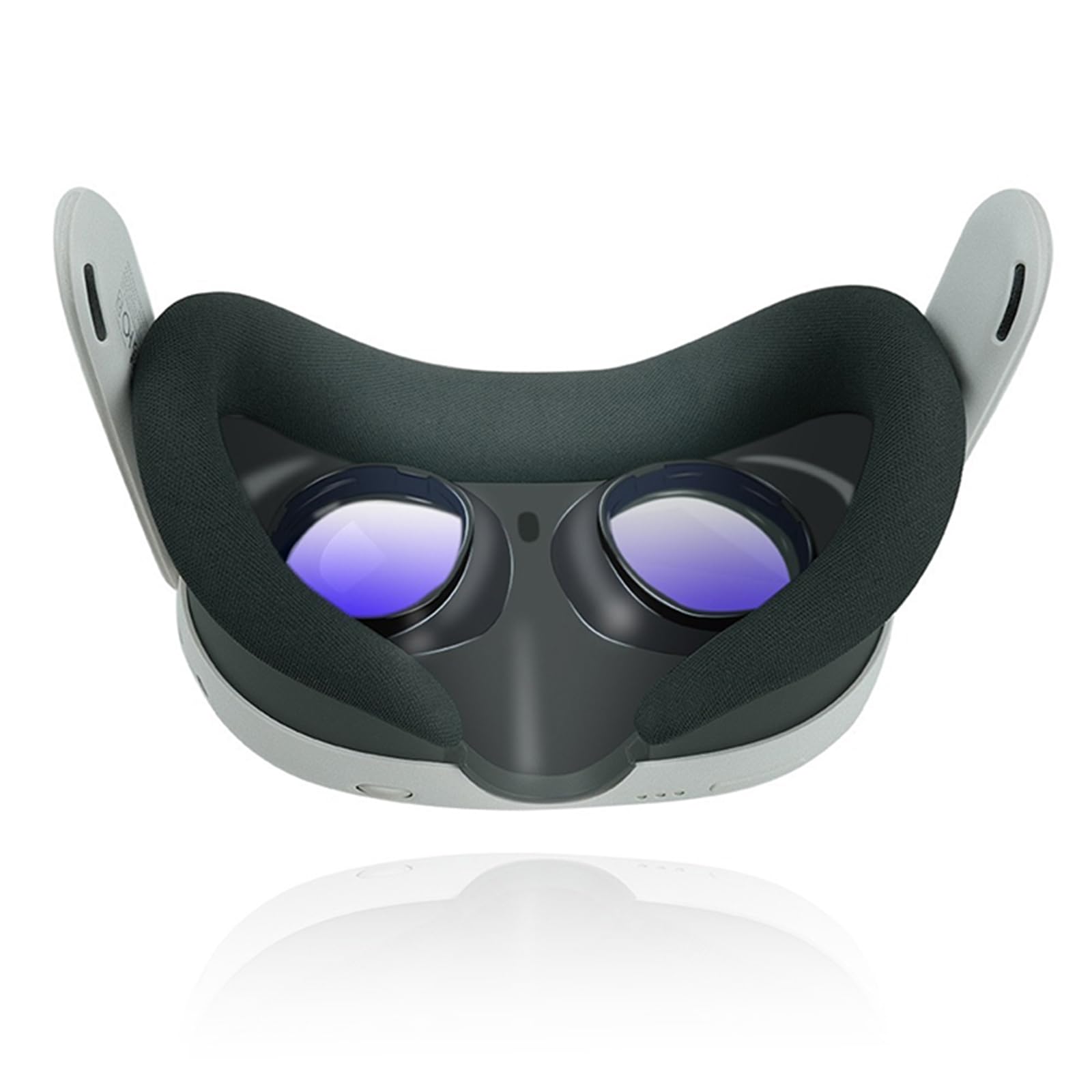 Anti-Scratch VR Glasses Spacer for Nearsightedness - Compatible with Meta Quest 3 - Black - Perfect for Virtual Reality Gaming & Extended Wear Comfort