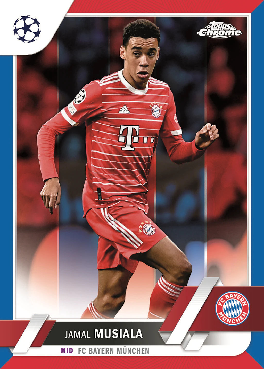 2022/23 Topps Chrome UCC Lite Box - Soccer Trading Cards Collection for Collectors & Fans - Perfect for Gifts, Trading, and Display