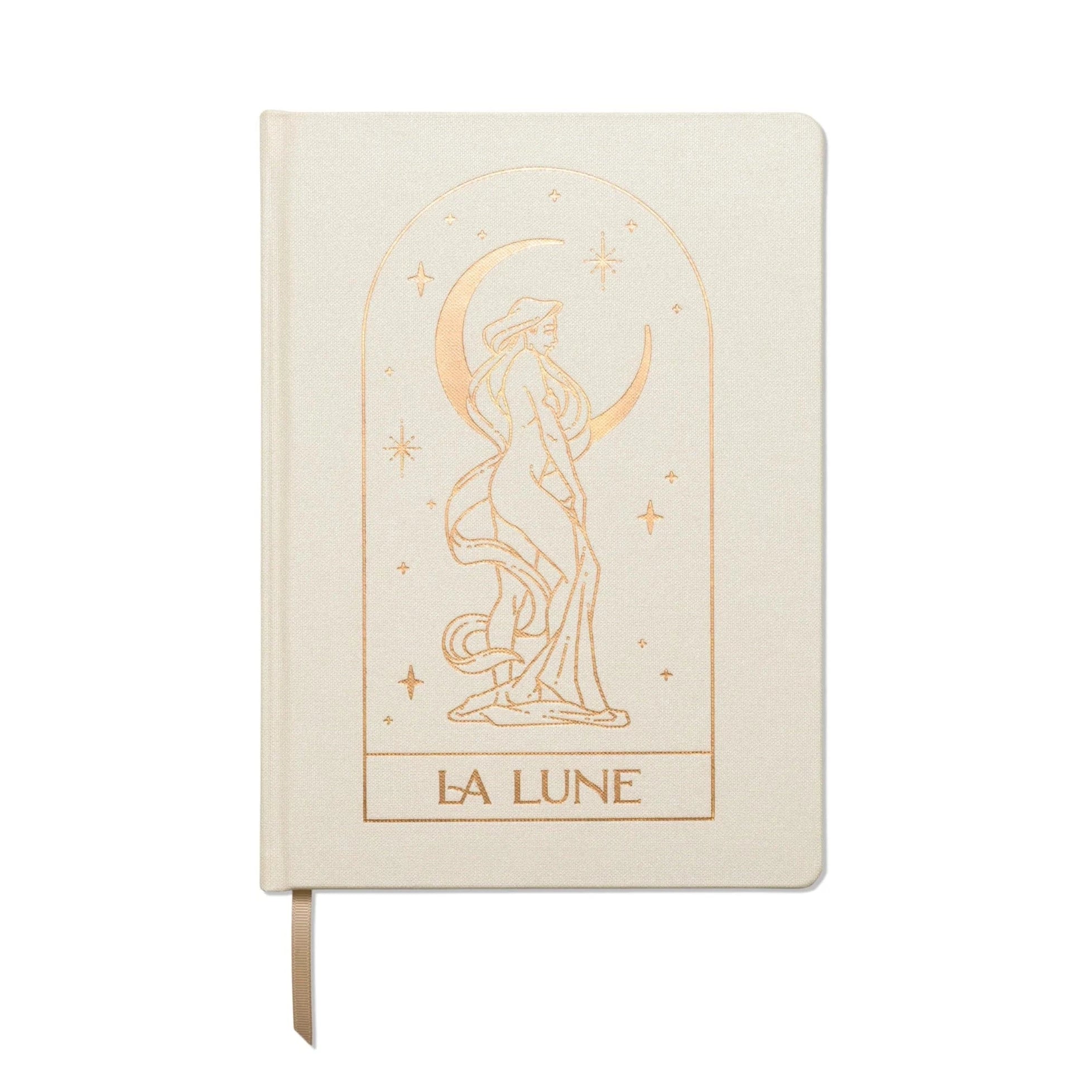 La Lune Jumbo Cloth Journal - Extra Large Fabric Notebook for Writing, Sketching & Scrapbooking | Perfect for Travel, School & Creative Projects