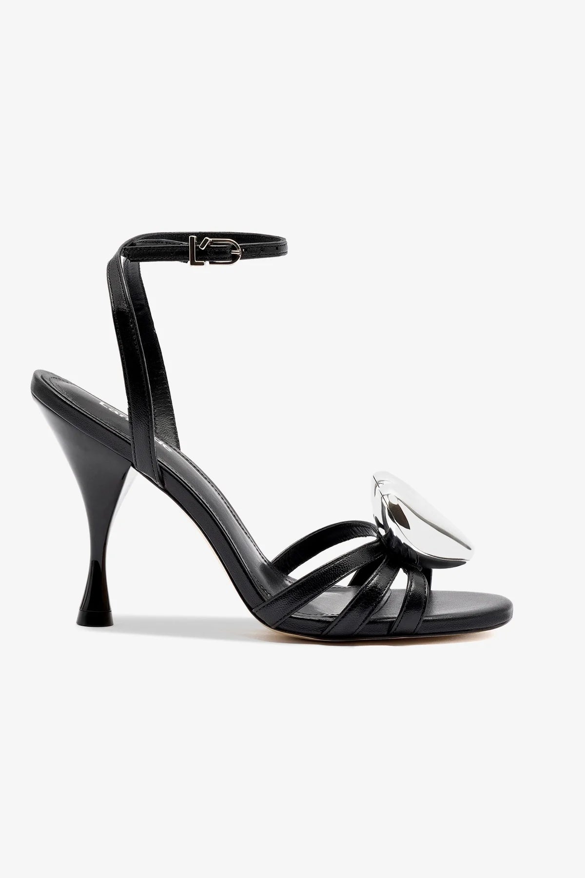 Premium Black Leather Amore Sandals for Women - Comfortable & Stylish Summer Footwear for Beach, Travel and Casual Outings