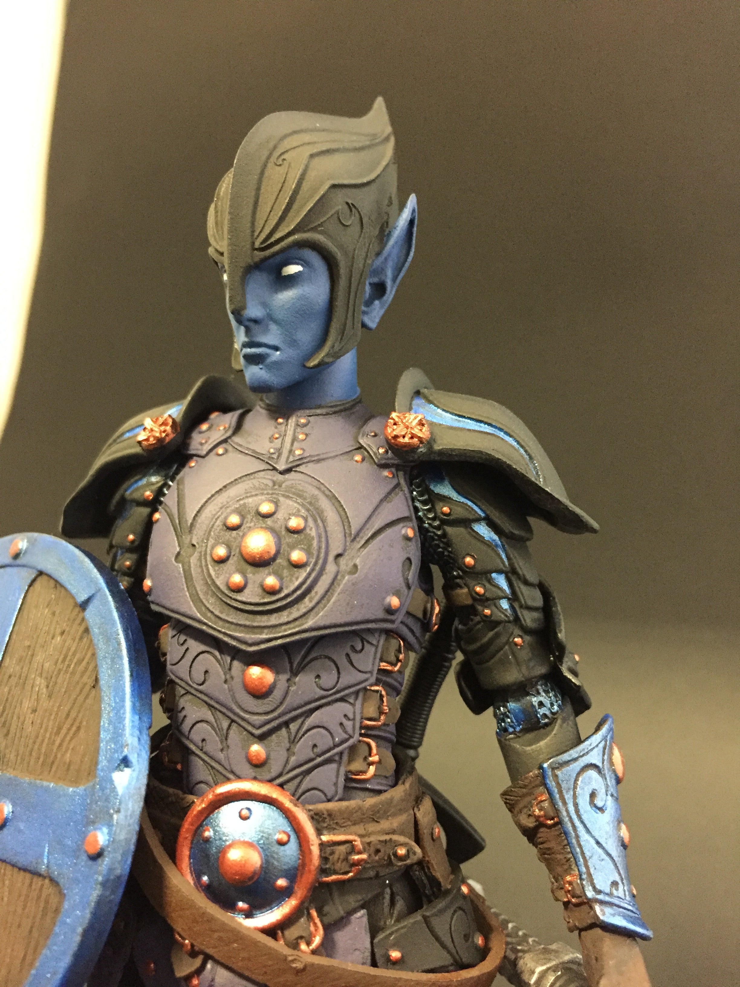 Mythic Legions Circle of Poxxus Shadow Elf Warrior Action Figure - Dark Fantasy Collectible for Display & Role-Playing Games (RPG)