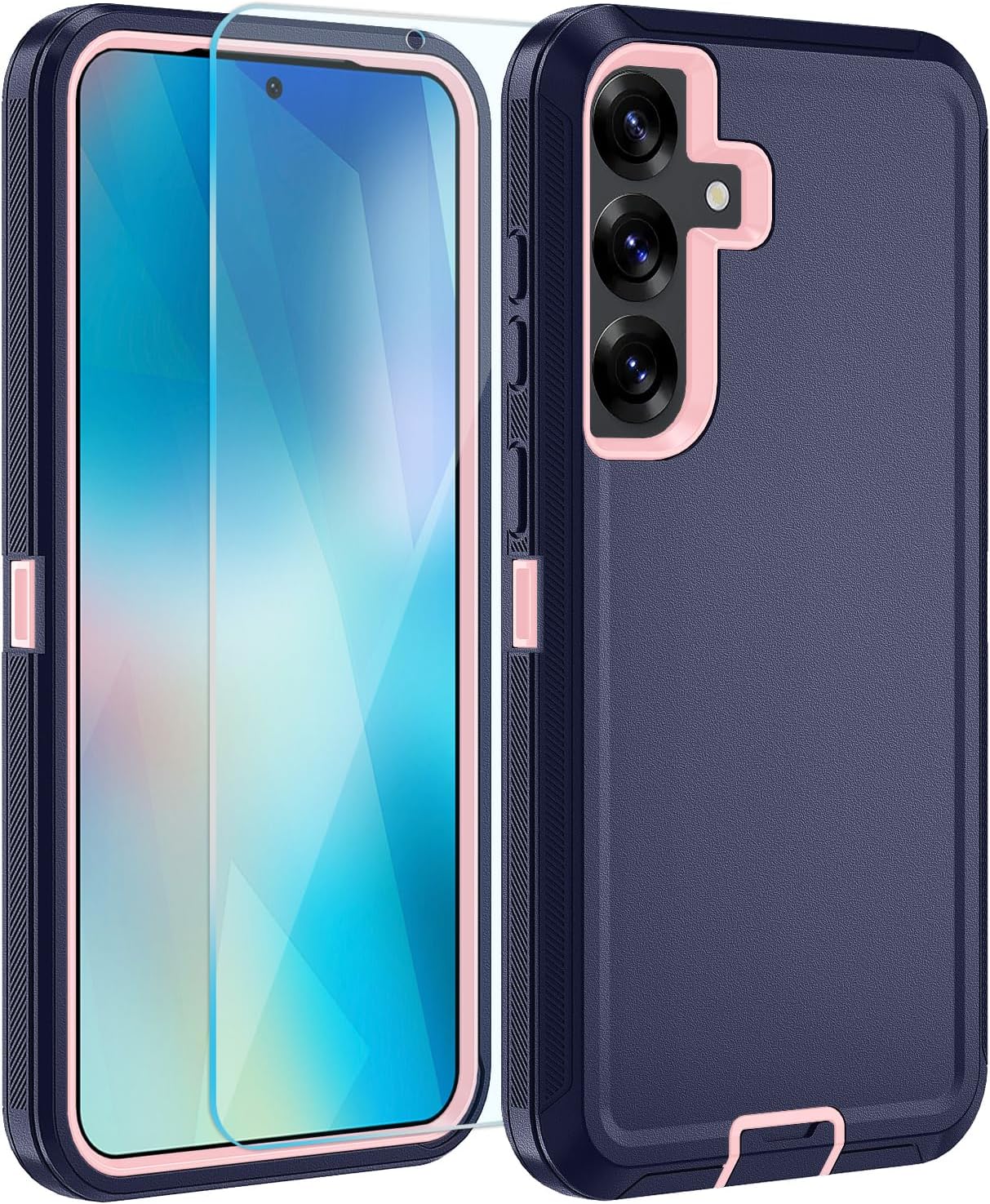 Samsung Galaxy S25 Plus Case - Military Grade Shockproof Protective Cover with Rugged Drop Protection, Impact Absorption & Scratch Resistance | Perfect Fit with Precise Cutouts for Wireless Charging | Ideal for Outdoor, Work & Active Lifestyle Use