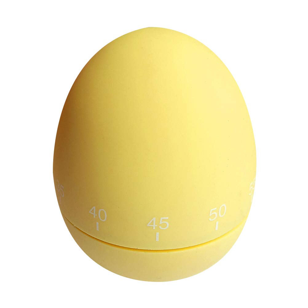 DOITOOL Egg Shaped Kitchen Timer - Digital Cooking Timer for Baking, BBQ, Fitness & Classroom - Portable Magnetic Countdown Timer with Loud Alarm (Random Color) - Perfect for Home Kitchen, Restaurants & Schools