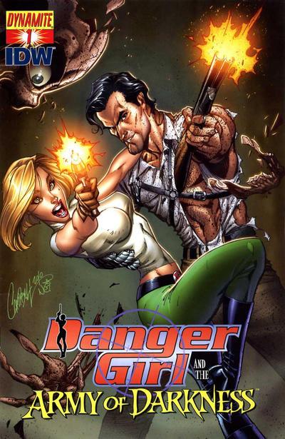 Danger Girl And The Army Of Darkness #1 Comic Book - Dynamite & IDW - Collectible Graphic Novel for Superhero Fans & Comic Collectors - Perfect for Gifts, Displays, and Reading
