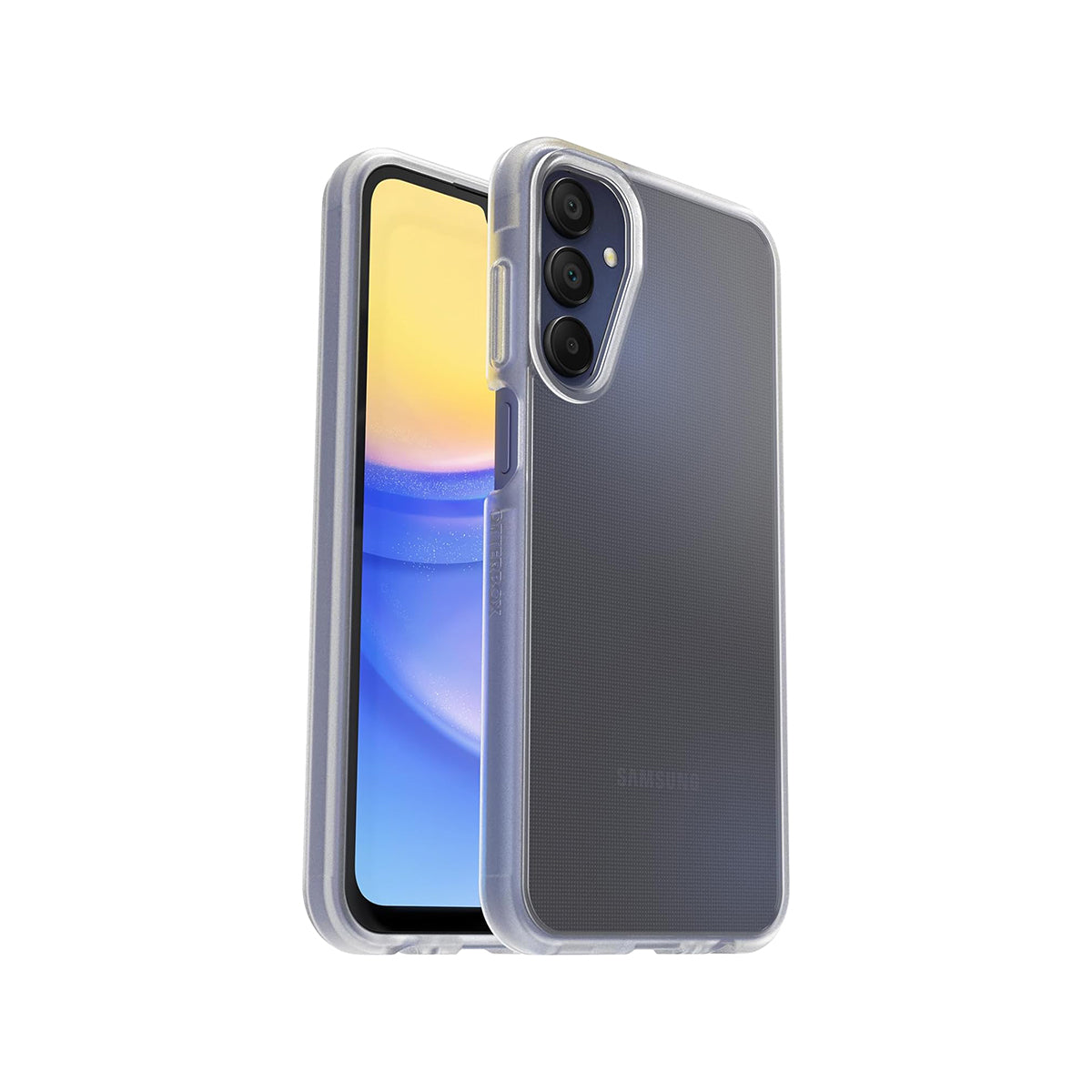 OtterBox Sleek Protective Clear Phone Case for Samsung Galaxy A15 - Shockproof & Scratch-Resistant Cover with Slim Fit Design | Perfect for Everyday Use, Work & Outdoor Activities