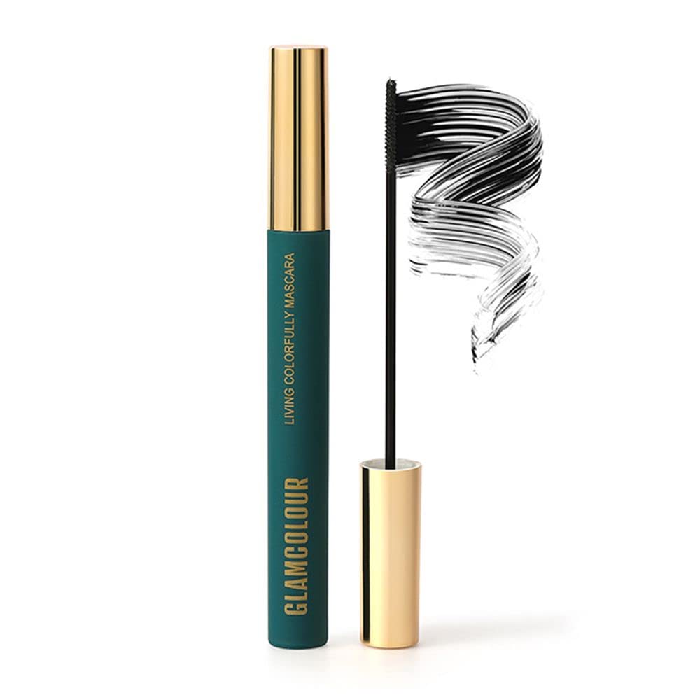 Naiart Magic Color Skinny Eyelash Curler & Silk Fiber Mascara Set - Waterproof, Black | Perfect for Natural Lashes, Daily Makeup & Special Occasions