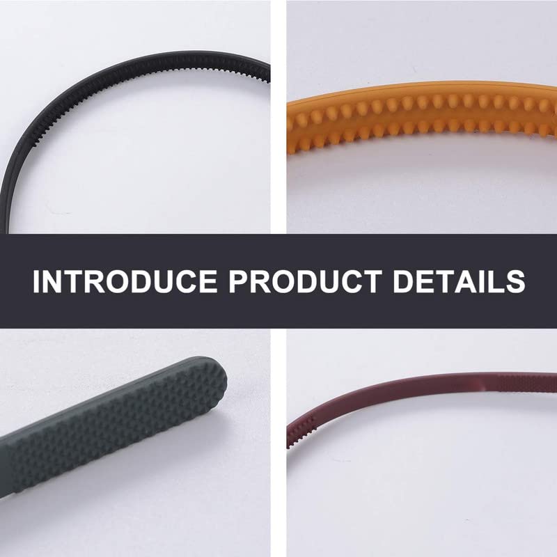 Shidara Plastic Teeth Comb Headband for Women - Non-Slip Solid Color Hair Hoop Accessories (6-Piece Set) | Perfect for Styling, Salon Use & Everyday Wear