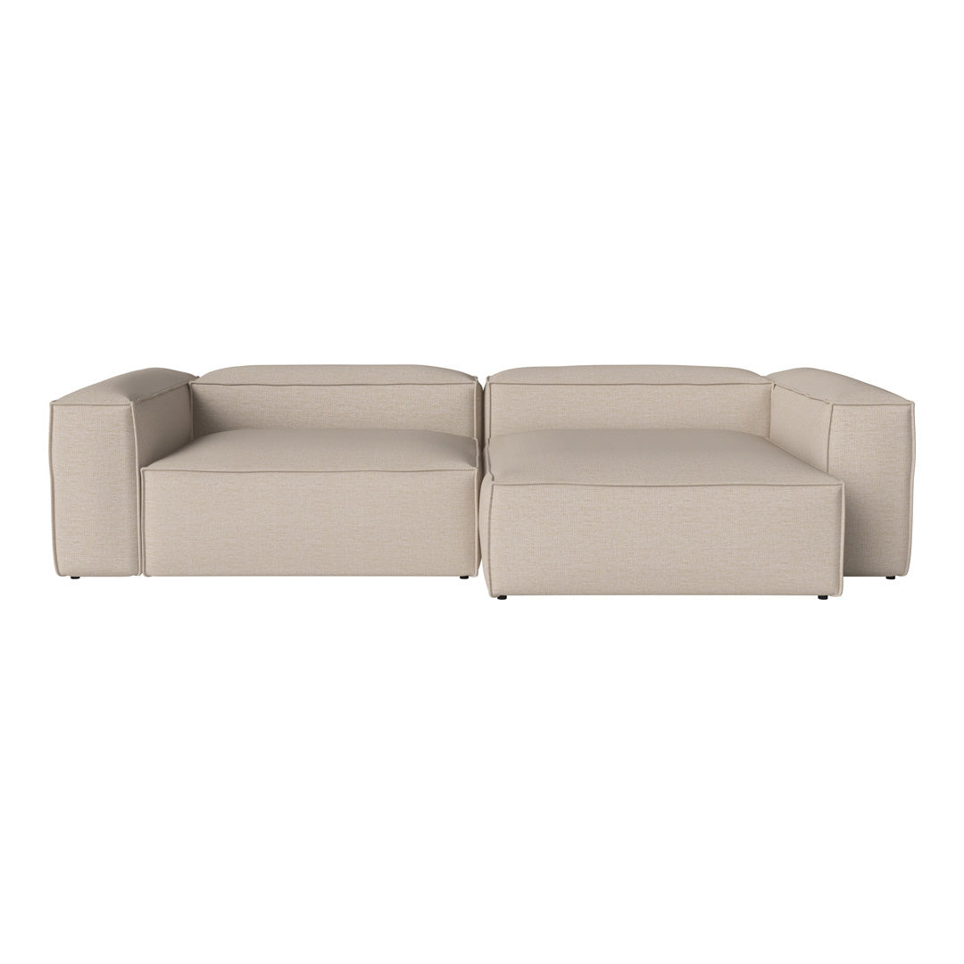 Cosima 2-Seater Sofa with Chaise Lounge - Modern Living Room Furniture for Small Spaces | Perfect for Apartments, Condos & Cozy Home Decor