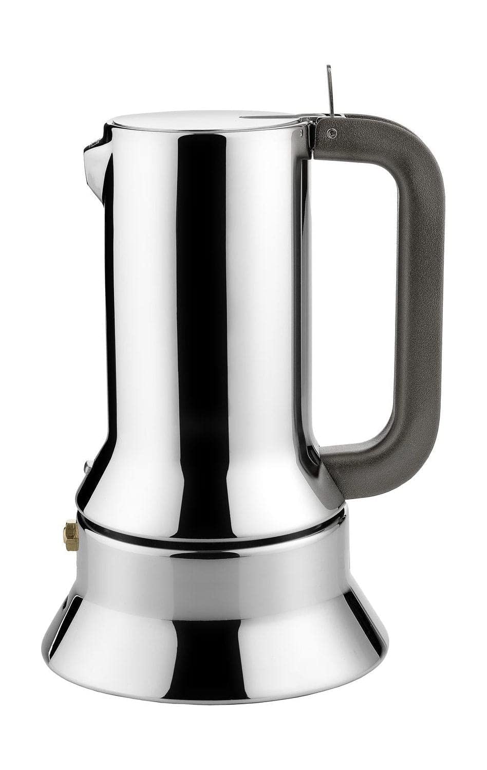 Alessi 9090/6 FM Stainless Steel Espresso Coffee Maker - Perfect for Home, Office & Italian-Style Coffee Brewing