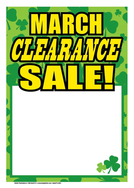 100-Pack Sale Tags for Retail Stores - Perfect for March Clearance Sales & Seasonal Discounts