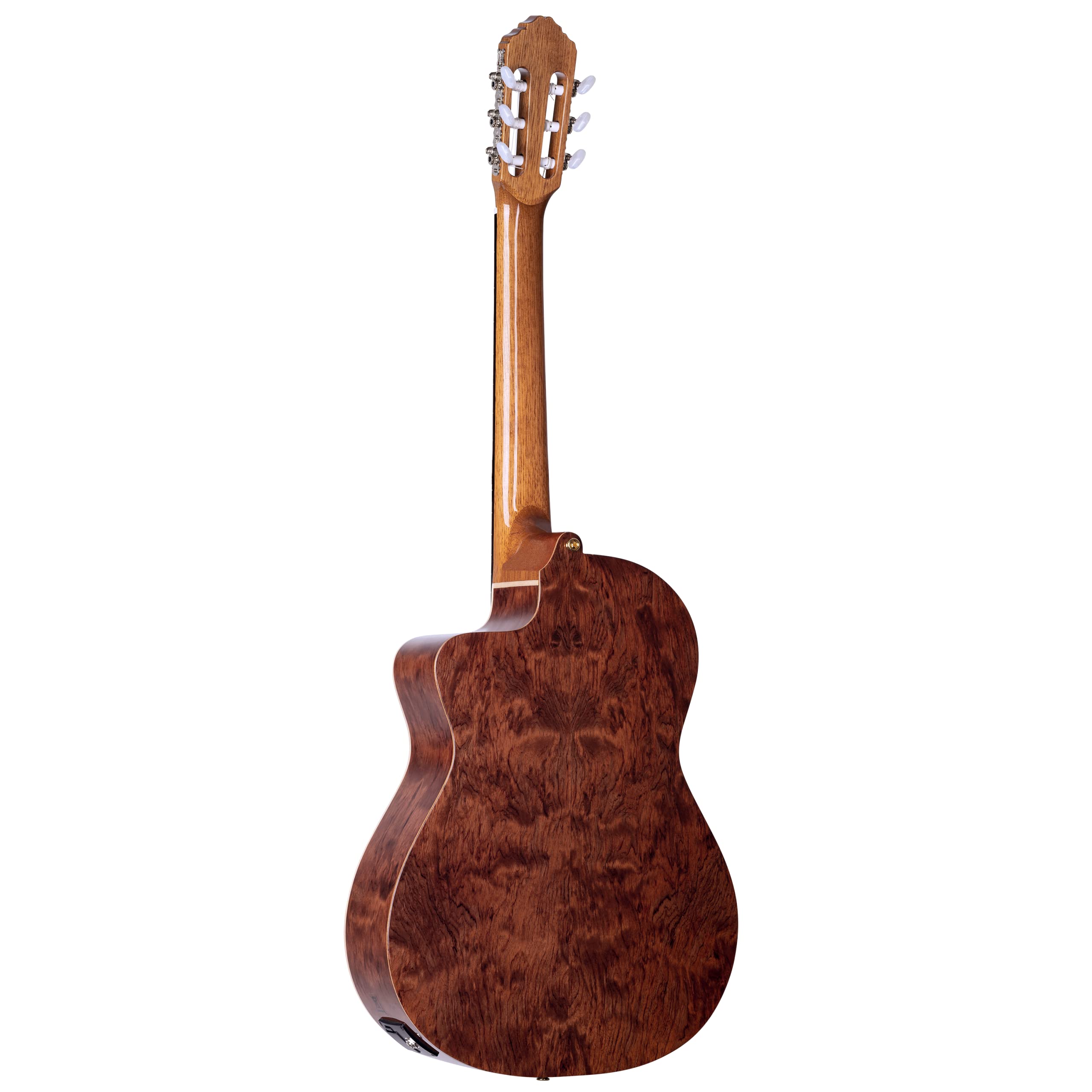 Ortega 6-String Nylon Acoustic Guitar - Perfect for Beginners, Classical & Flamenco Music Practice, Home Studio & Live Performances