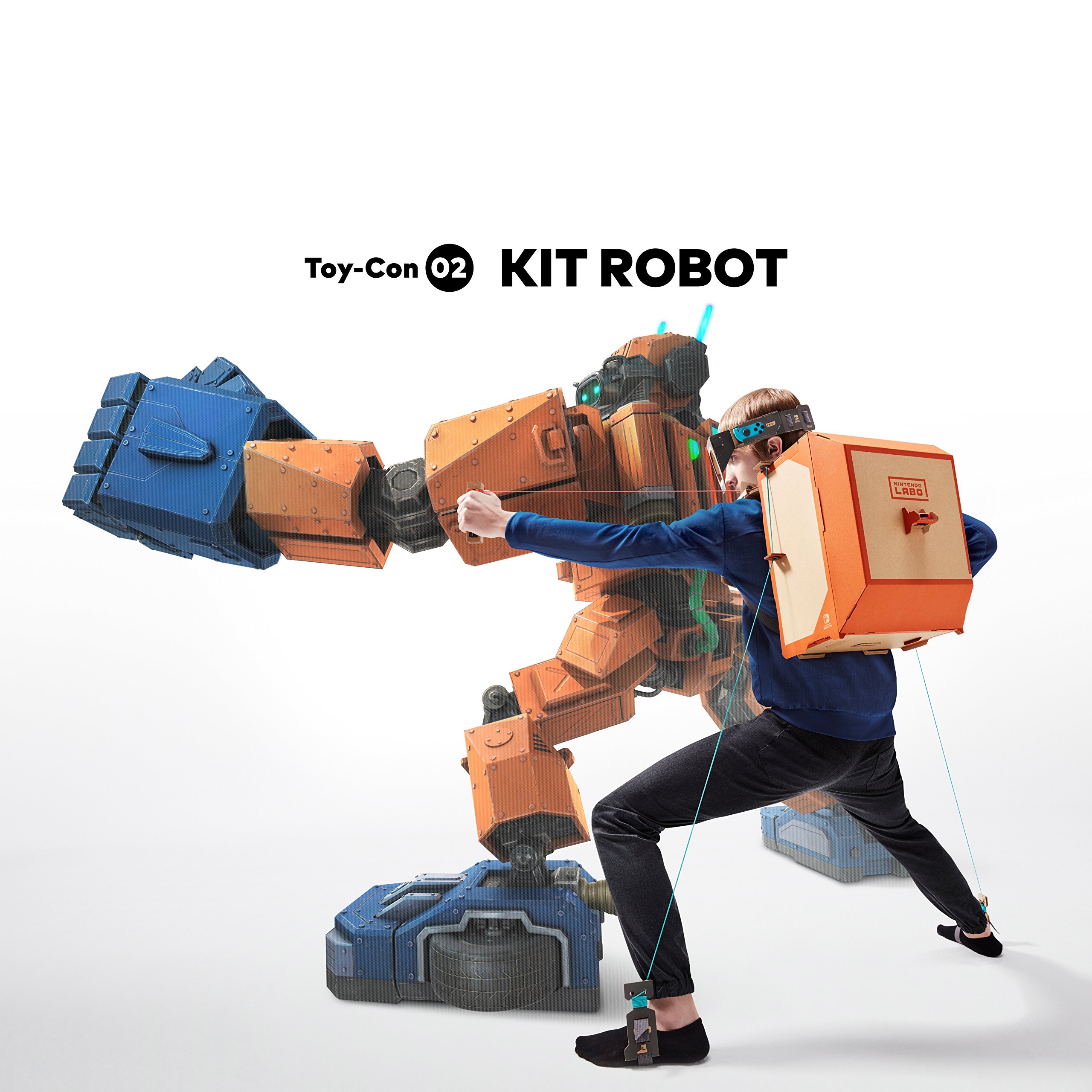 Nintendo Labo: Robot Kit - DIY VR Toy for Kids & Adults | Interactive Gaming Experience | STEM Learning & Family Fun Activity