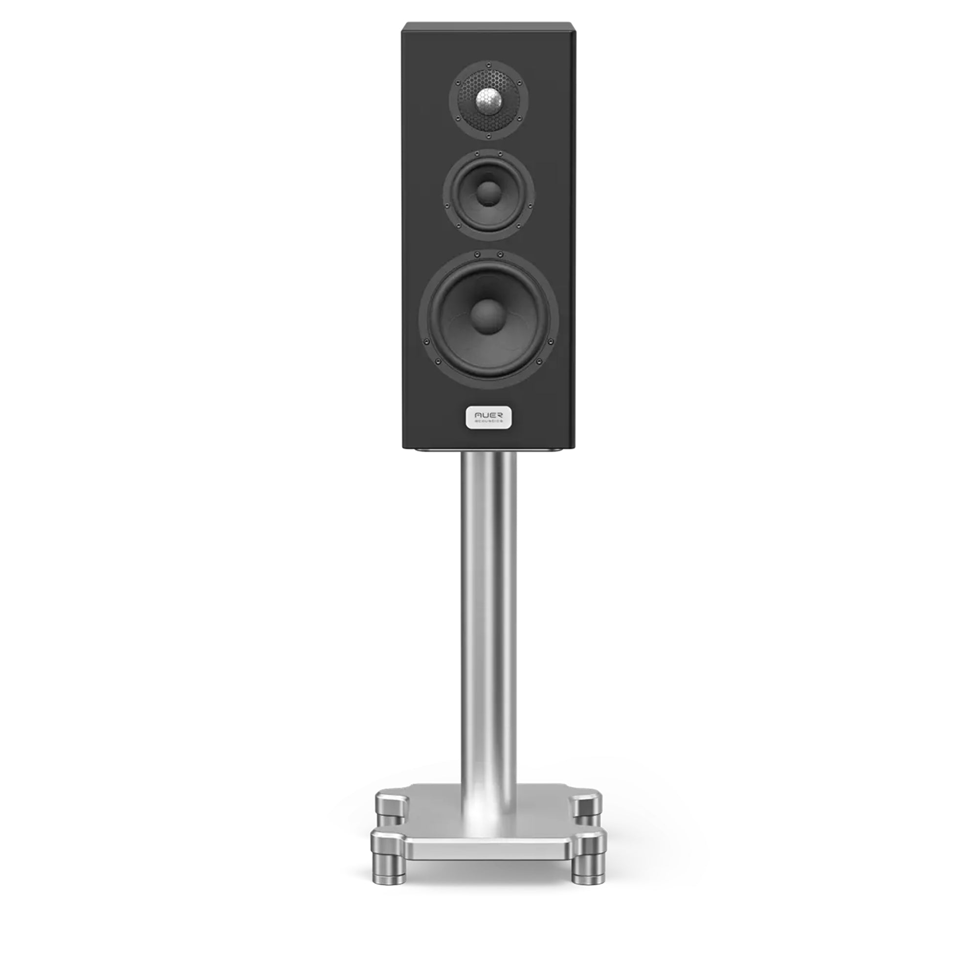 Auer Acoustics Versura V1 Bookshelf Speakers - High Fidelity Stereo Sound for Home Audio, Music & Movies | Compact Bookshelf Design for Living Room, Bedroom & Home Theater Setup